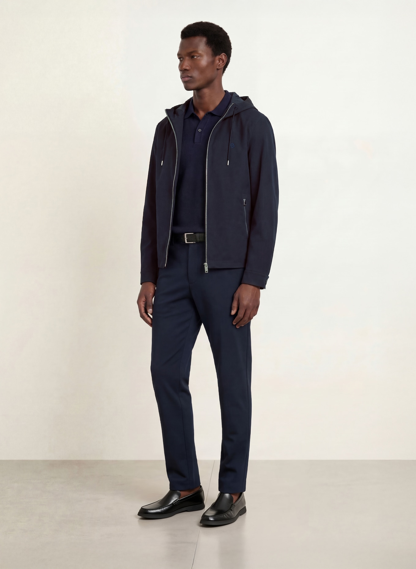 BOSS Veste CRUZ: BLEU FONCÉ
