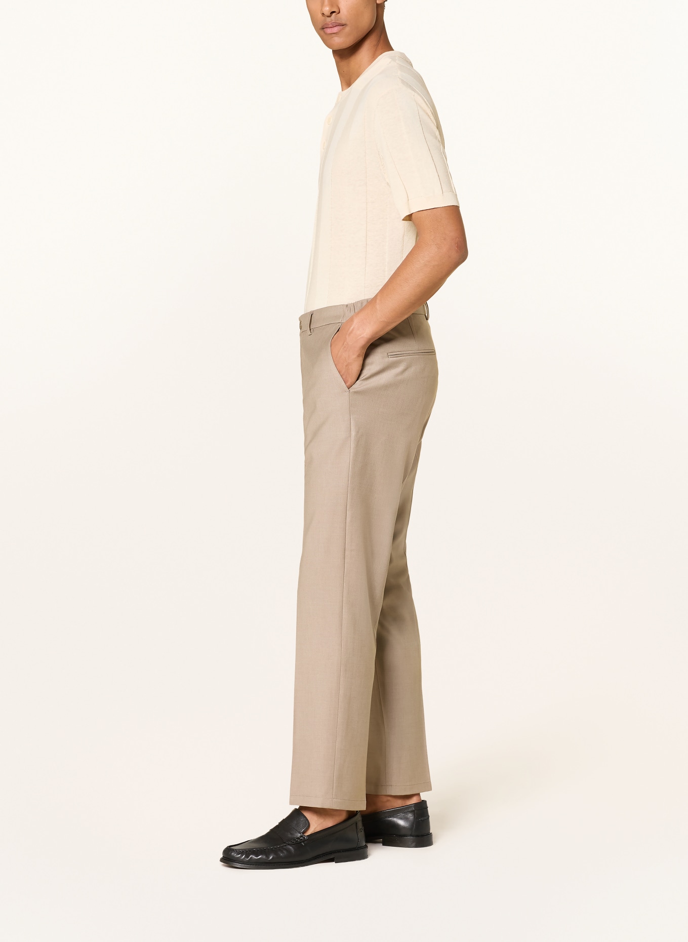 DRYKORN Anzughose AJEND Regular Fit: 1715 braun
