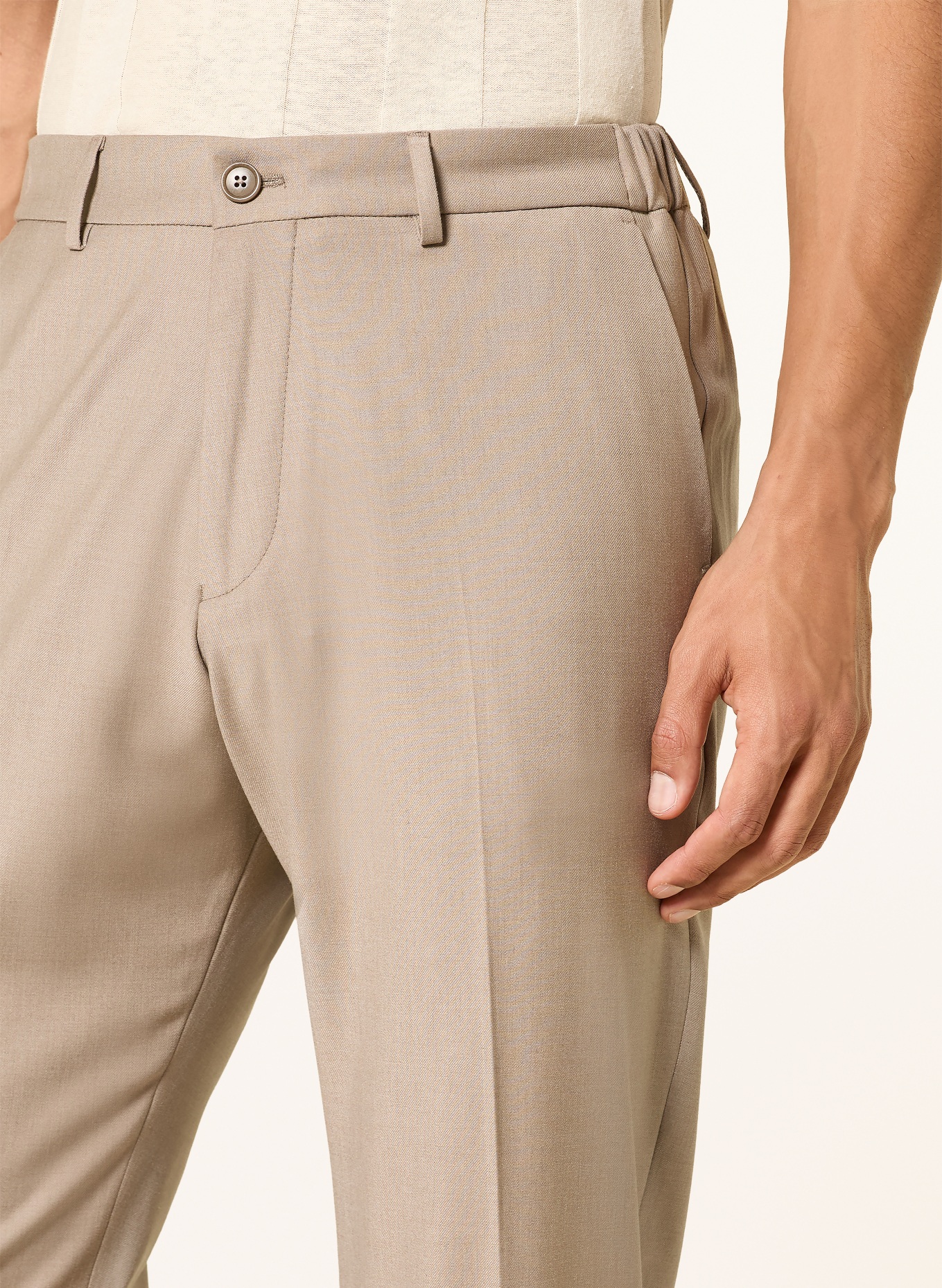 DRYKORN Anzughose AJEND Regular Fit: 1715 braun