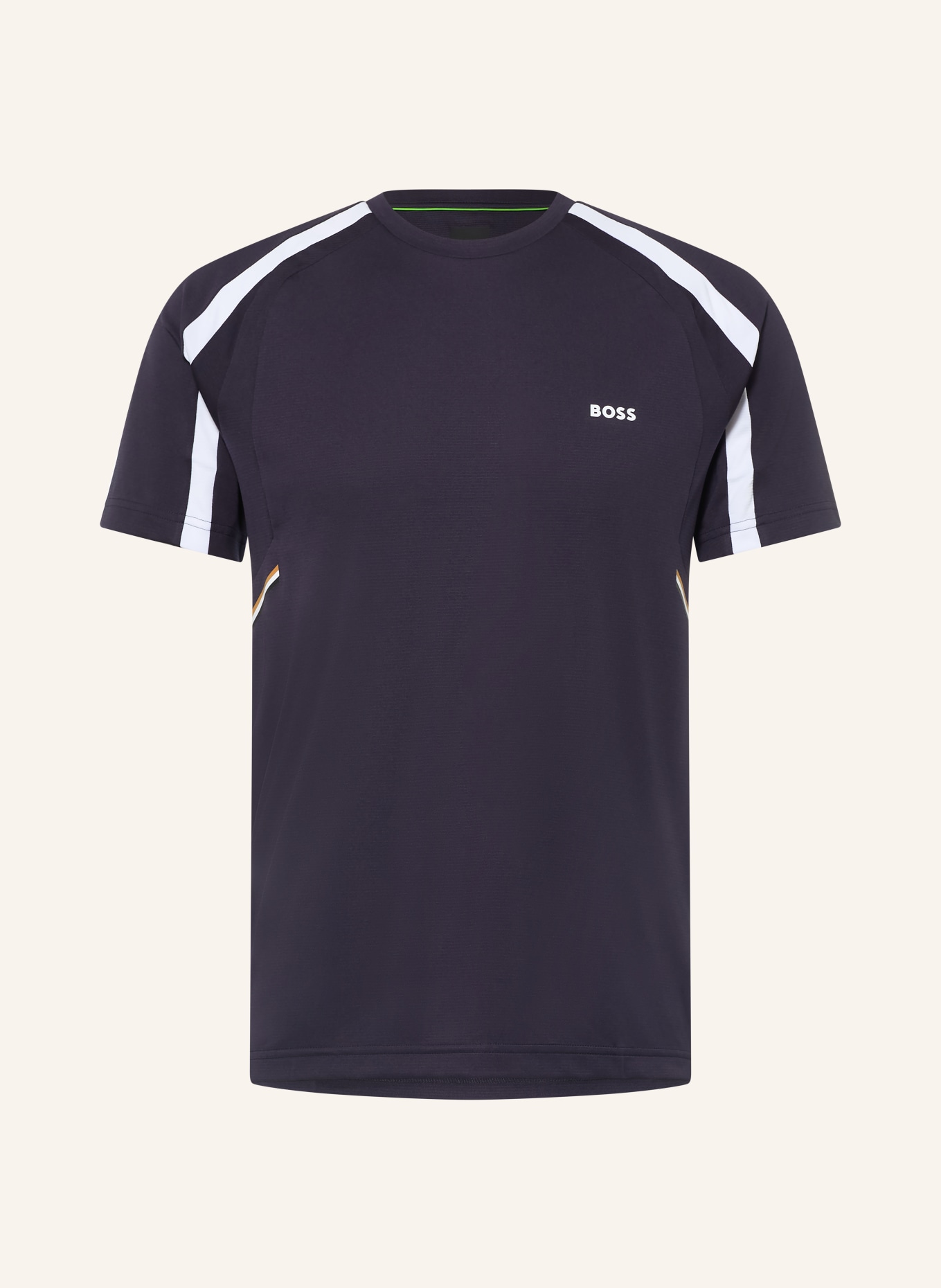 BOSS Functioneel shirt TOC GAME 2: DONKERBLAUW / WIT