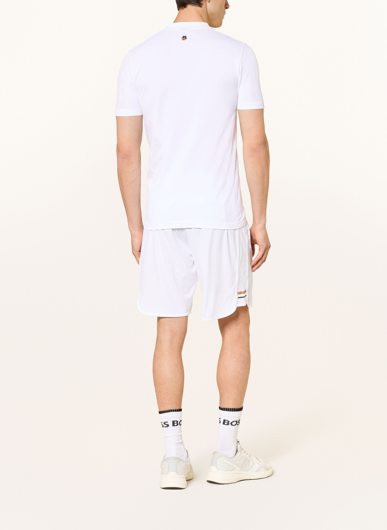BOSS Funktions-Poloshirt TOC GAME 2 Slim Fit: WEISS