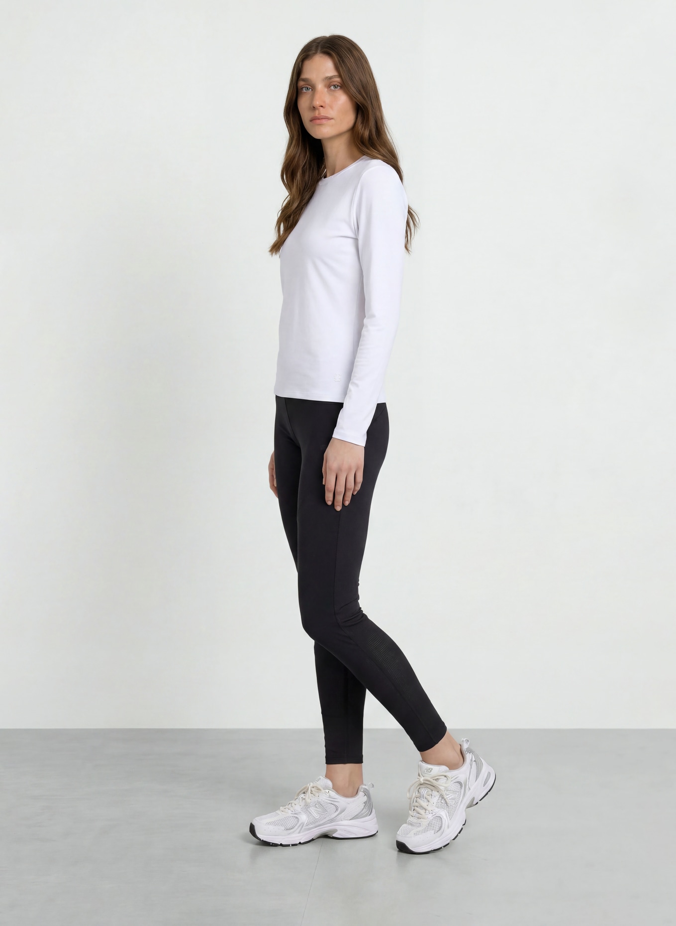 BOSS Longsleeve ESELLY: WEISS