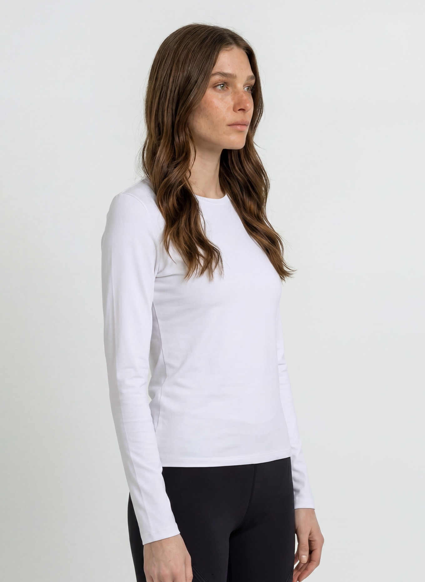 BOSS Longsleeve ESELLY: WEISS