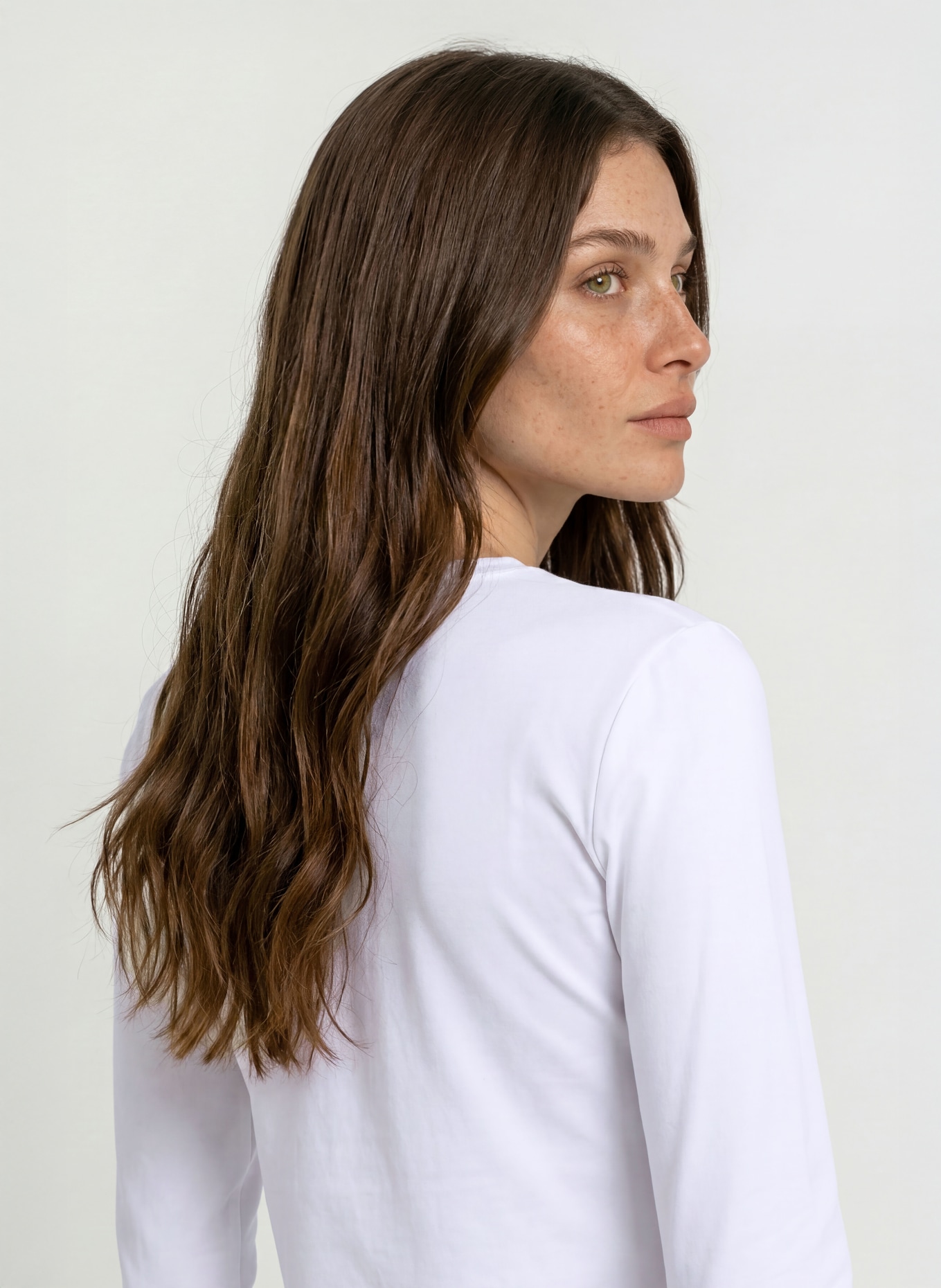 BOSS Longsleeve ESELLY: WEISS