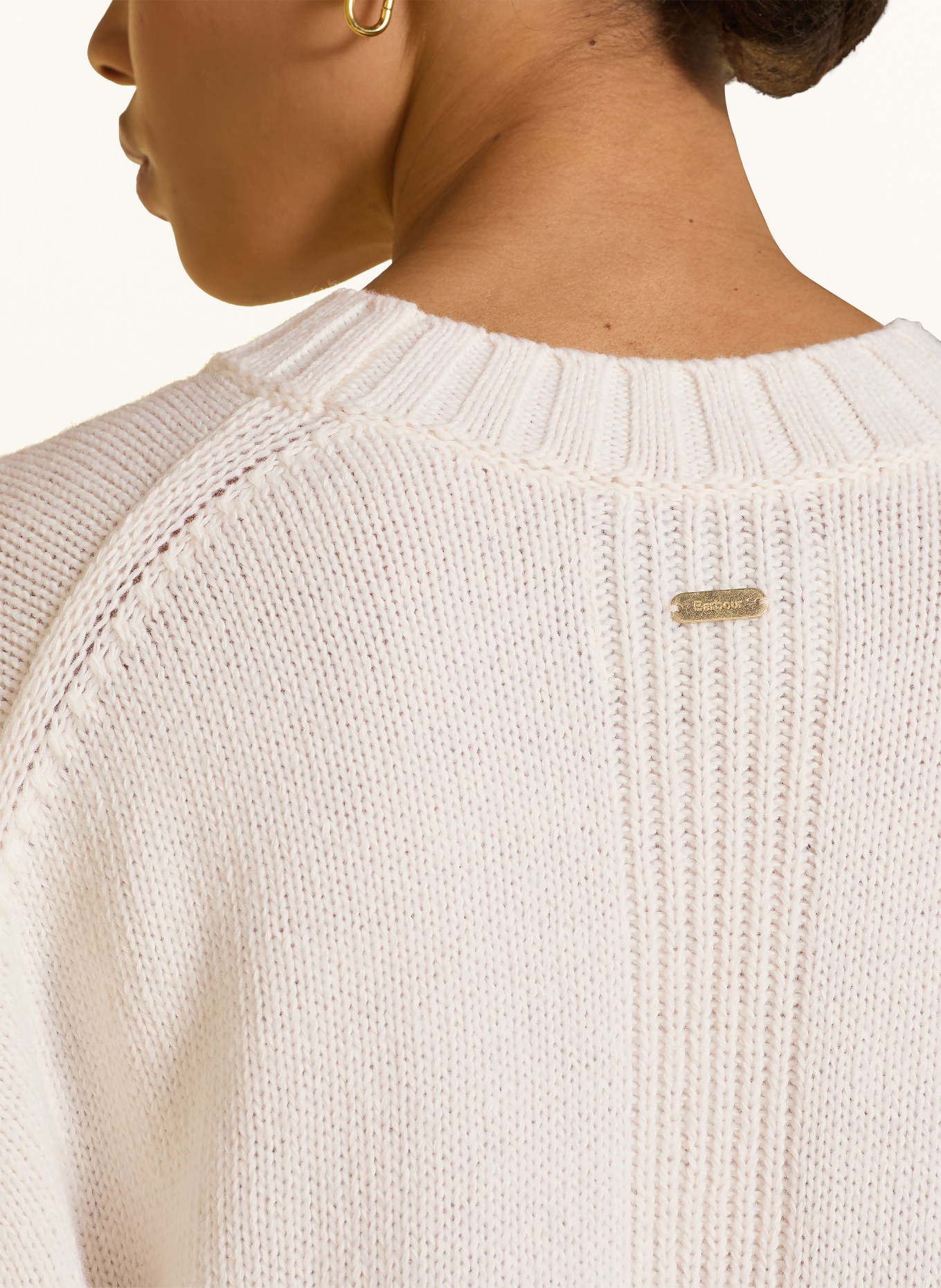Barbour Trui GAIA: CRÈME