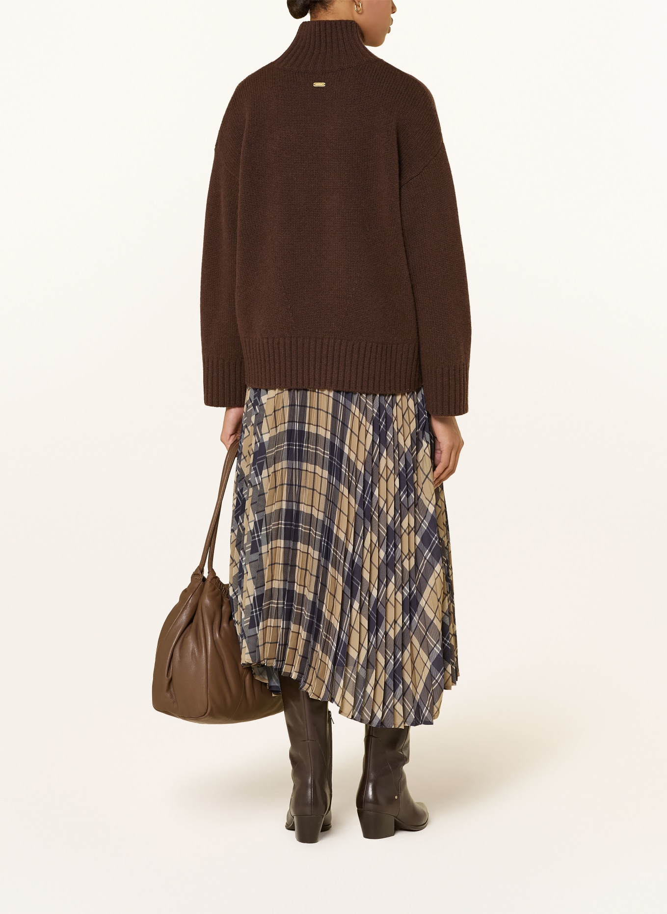 Barbour Trui WOODHOUSE: MARRON FONCÉ