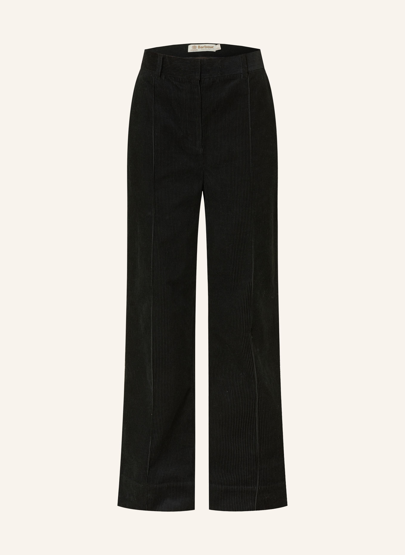Barbour Spodnie z sztruksu EMMY: CZARNY