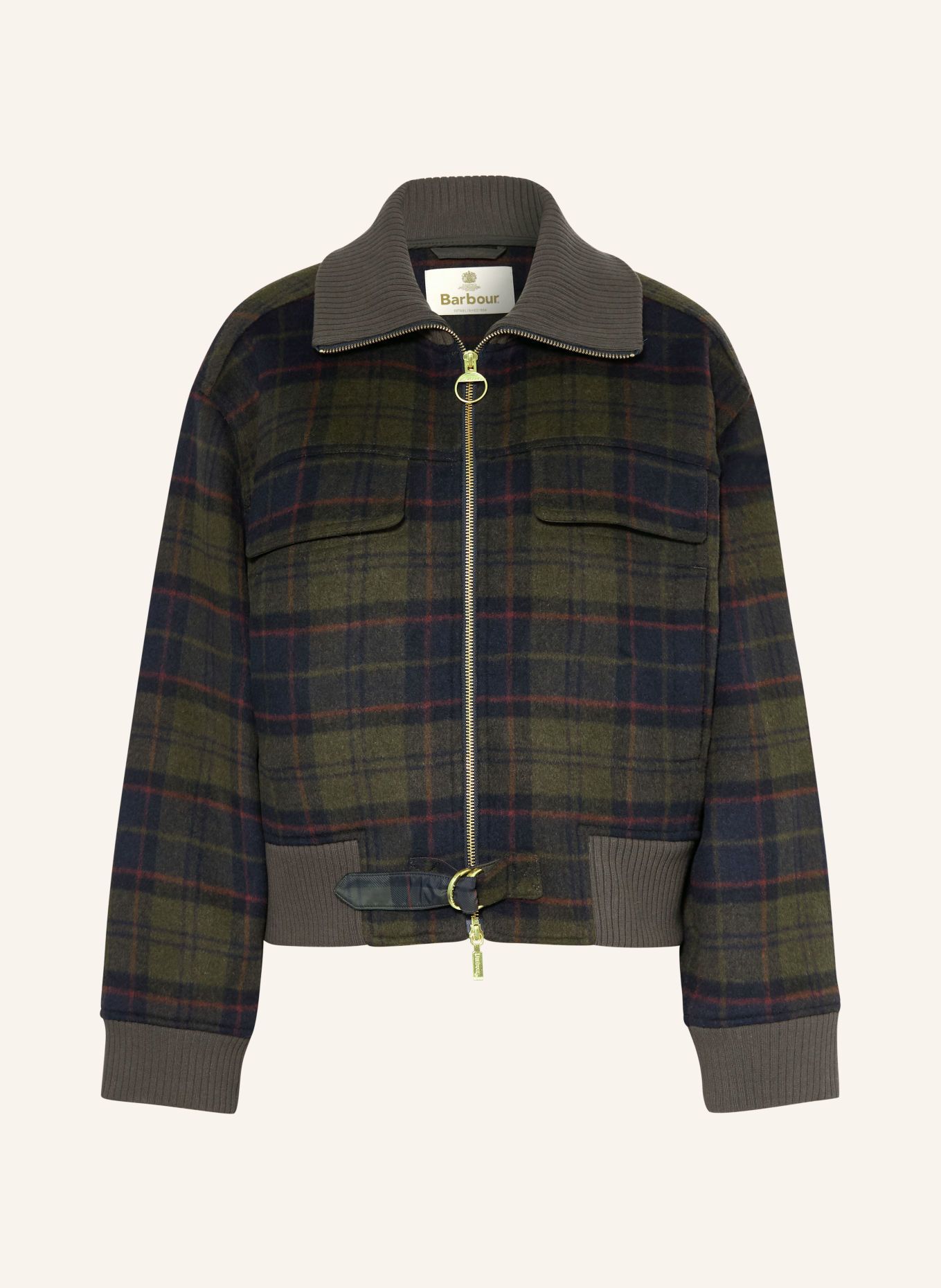 Barbour Kurtka typu blouson: CIEMNOZIELONY / CIEMNOCZERWONY / GRANATOWY