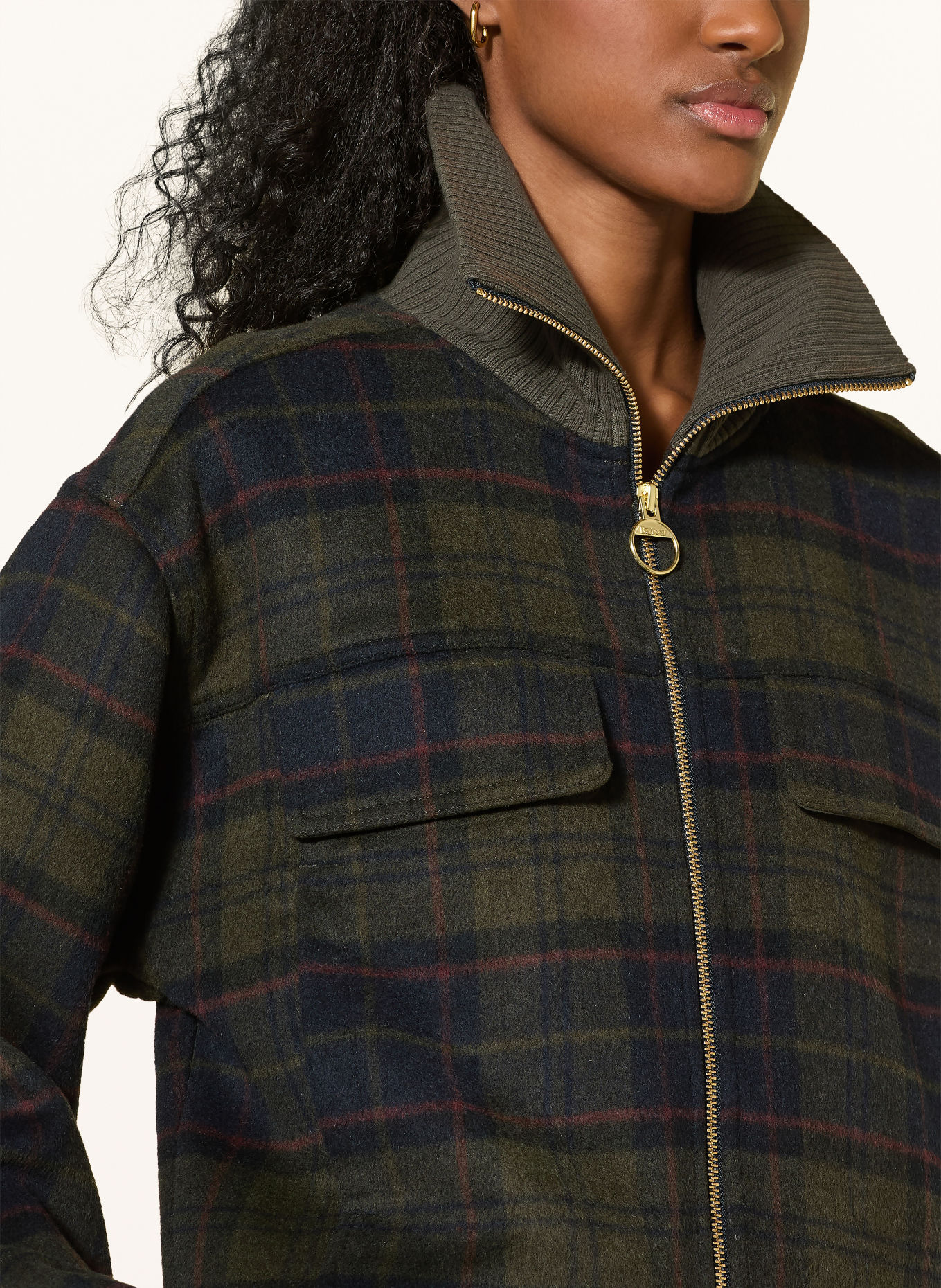 Barbour Kurtka typu blouson: CIEMNOZIELONY / CIEMNOCZERWONY / GRANATOWY