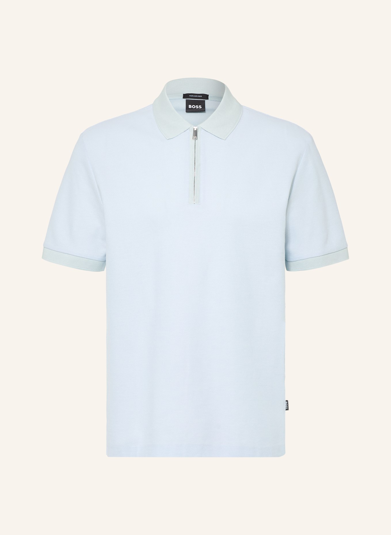 BOSS Piqué Polo Shirt PEI: LIGHT BLUE