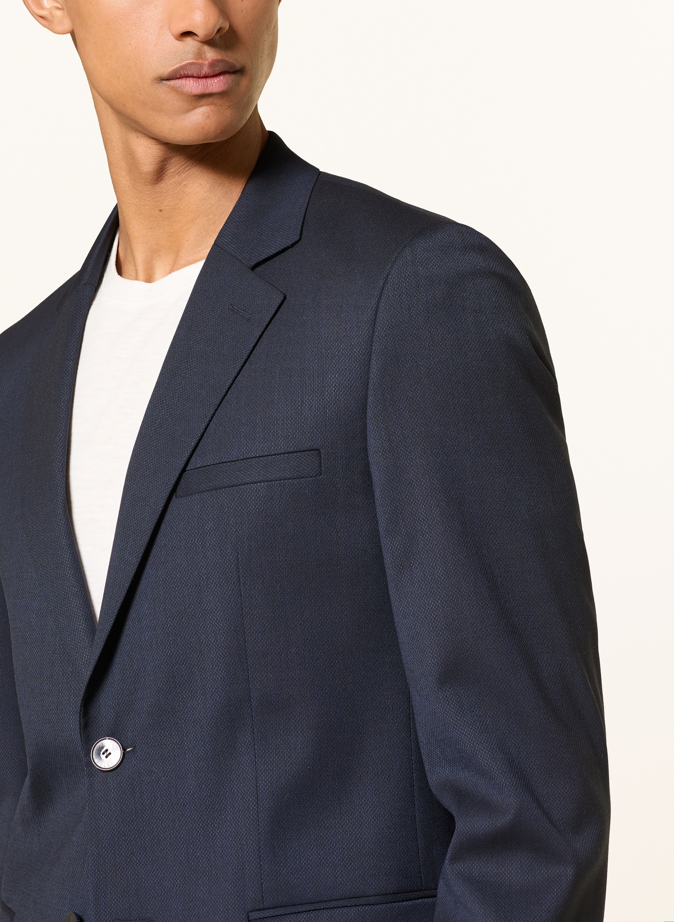HUGO Oblek ARTI-HESTEN Extra Slim Fit: TMAVĚ MODRÁ