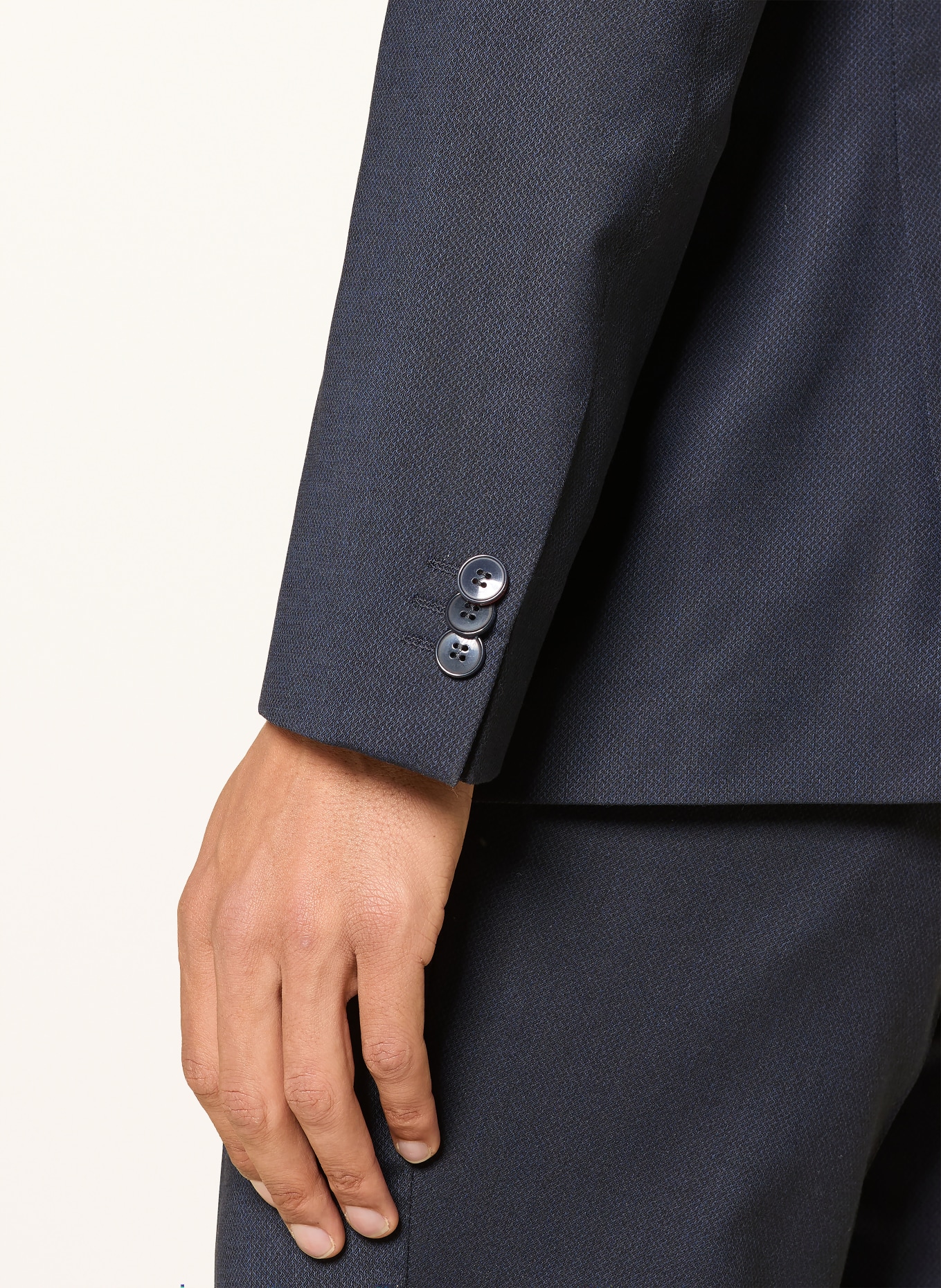 HUGO Oblek ARTI-HESTEN Extra Slim Fit: TMAVĚ MODRÁ