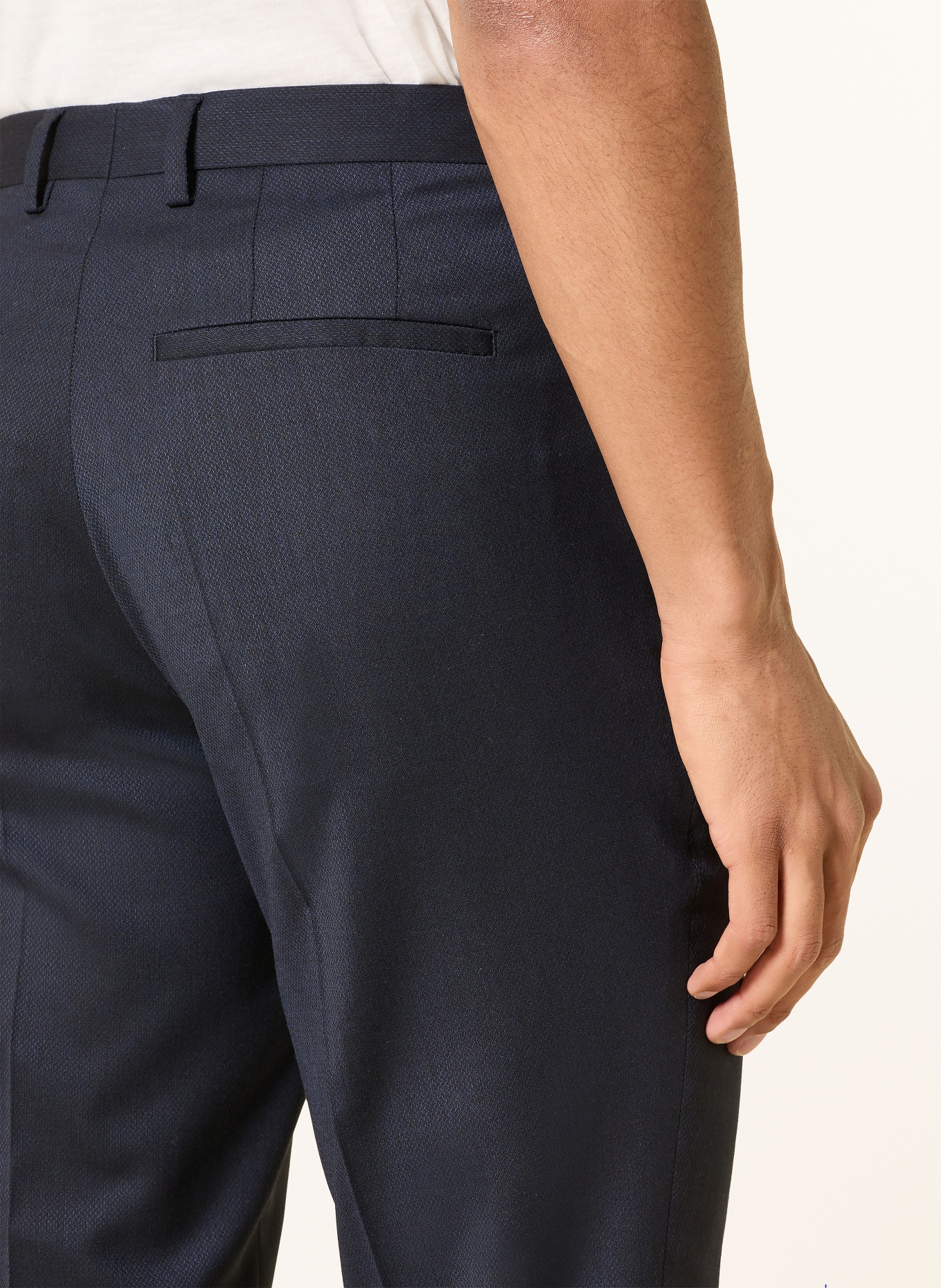 HUGO Oblek ARTI-HESTEN Extra Slim Fit: TMAVĚ MODRÁ