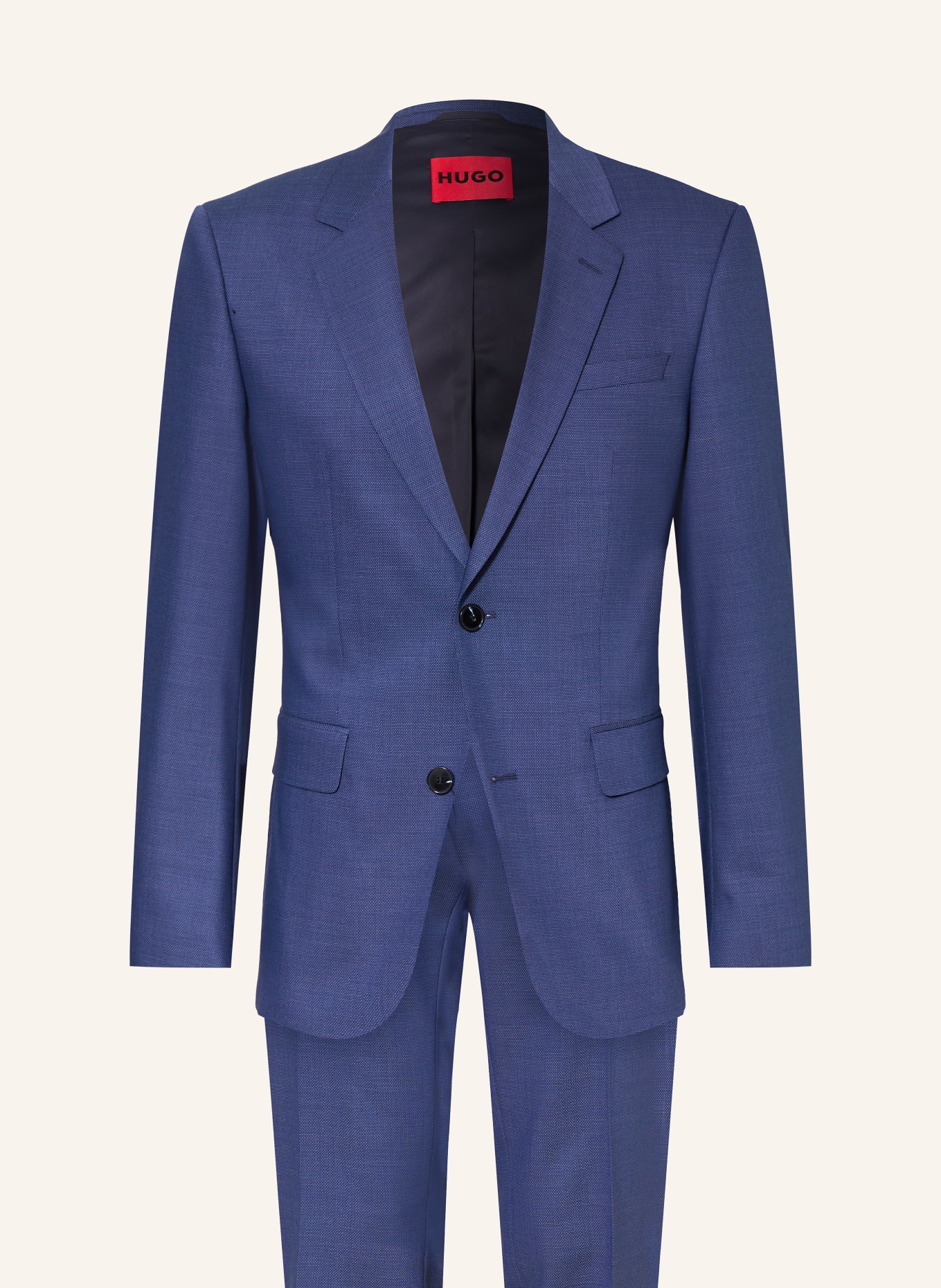 HUGO HENRY-GETLIN Extra Slim Fit Suit: BLUE