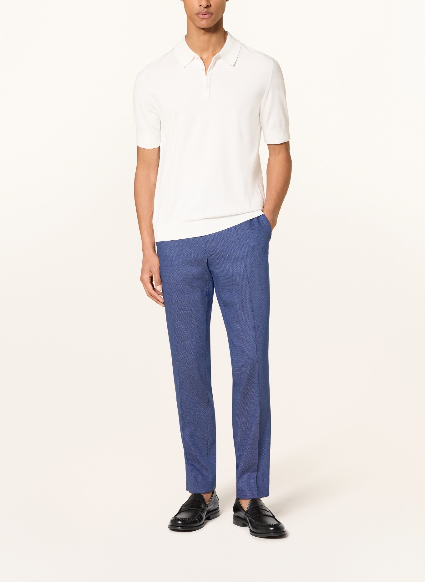 HUGO HENRY-GETLIN Extra Slim Fit Suit: BLUE