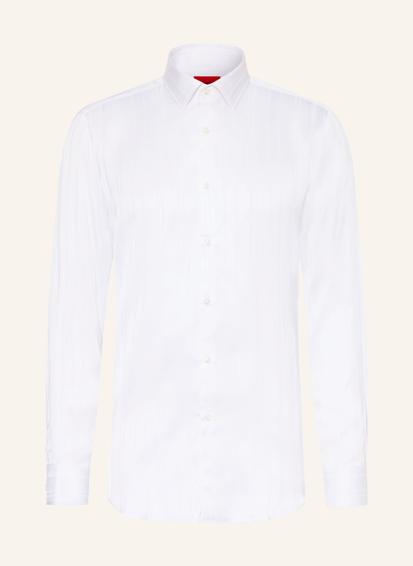HUGO Chemise KENNO coupe ajustée: BLANC