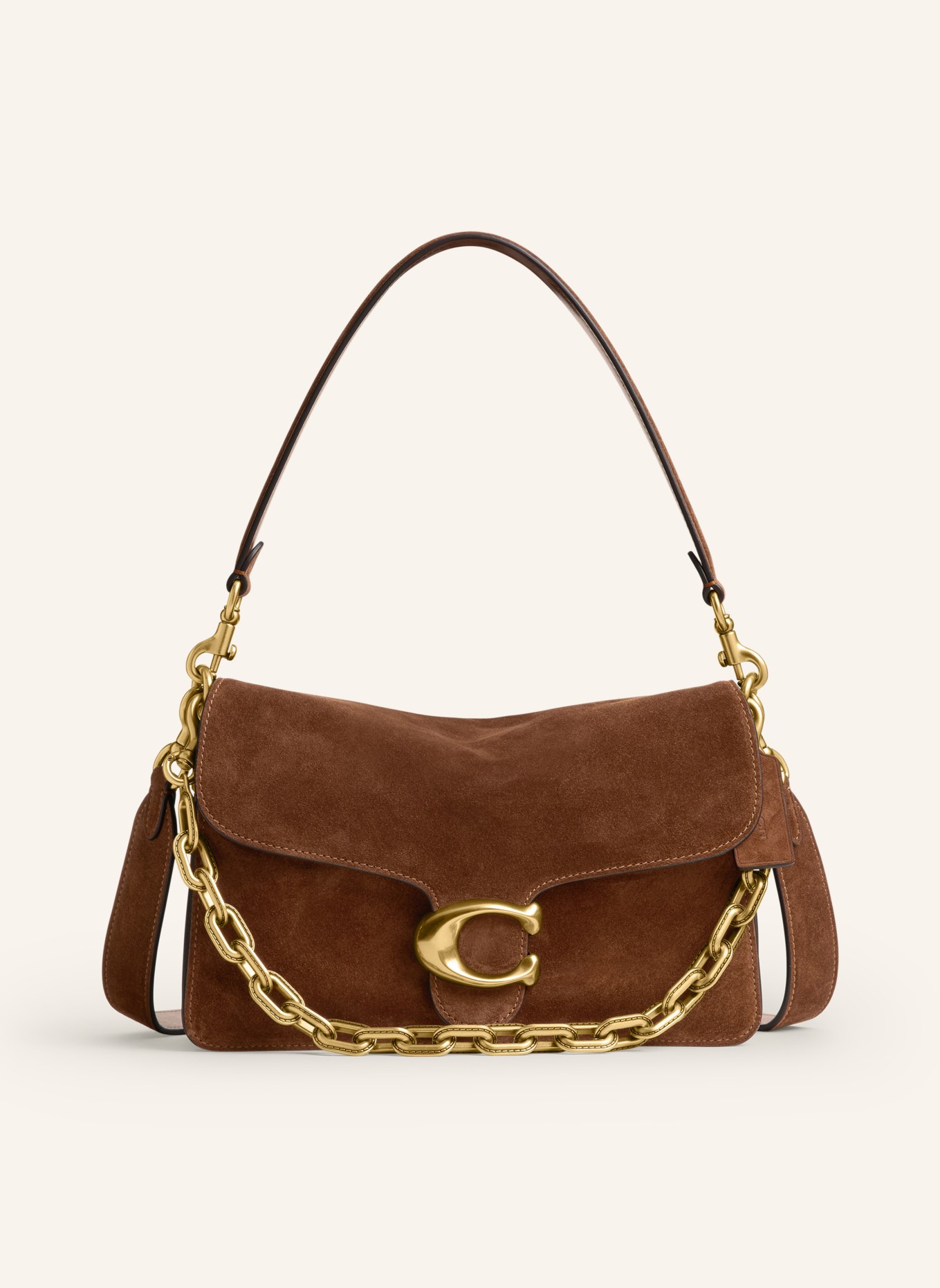 COACH TABBY Shoulder Bag: BROWN