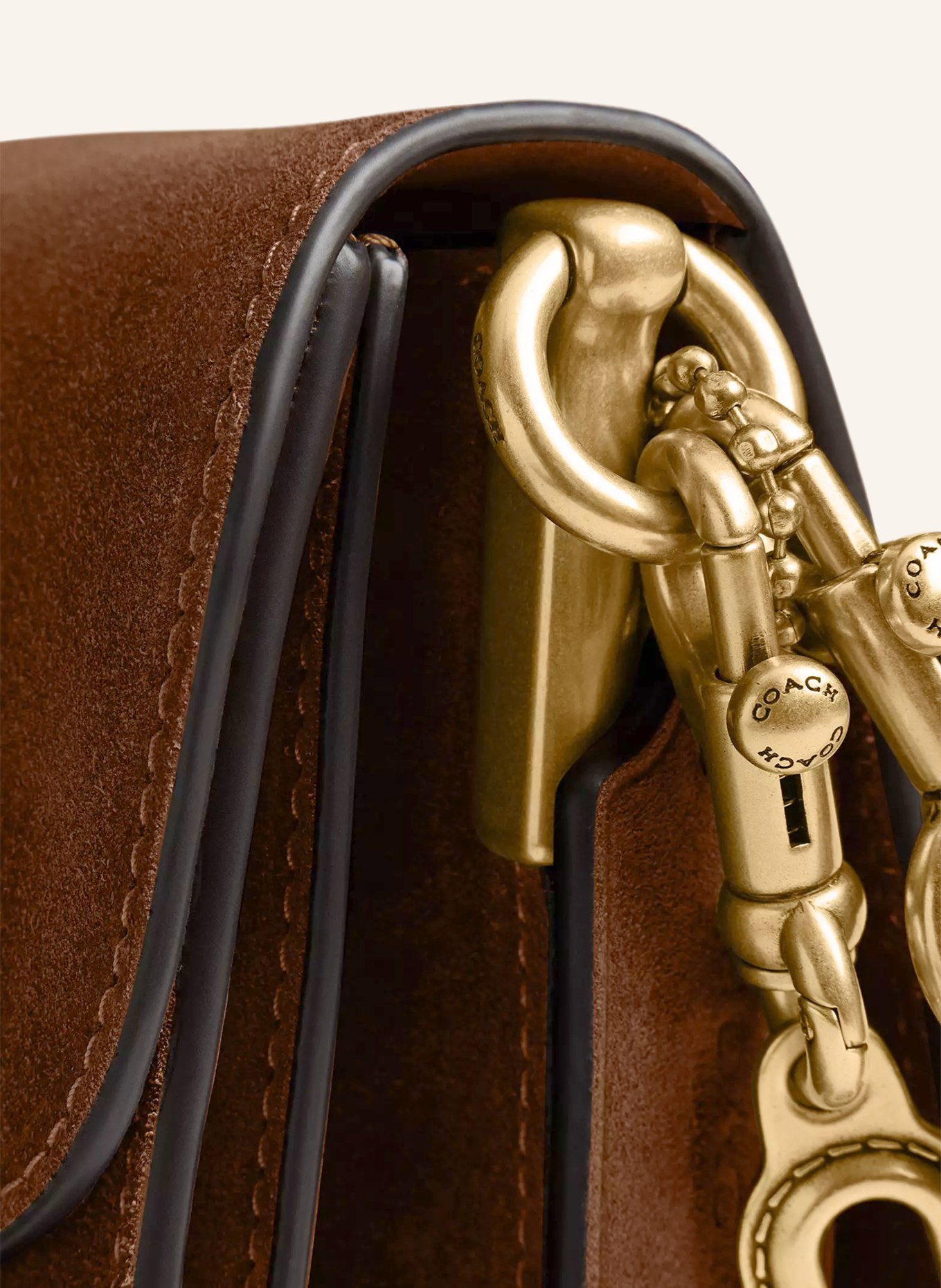 COACH TABBY Shoulder Bag: BROWN