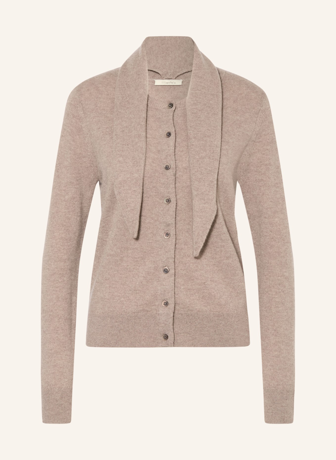 lilienfels Kasjmier vest: TAUPE
