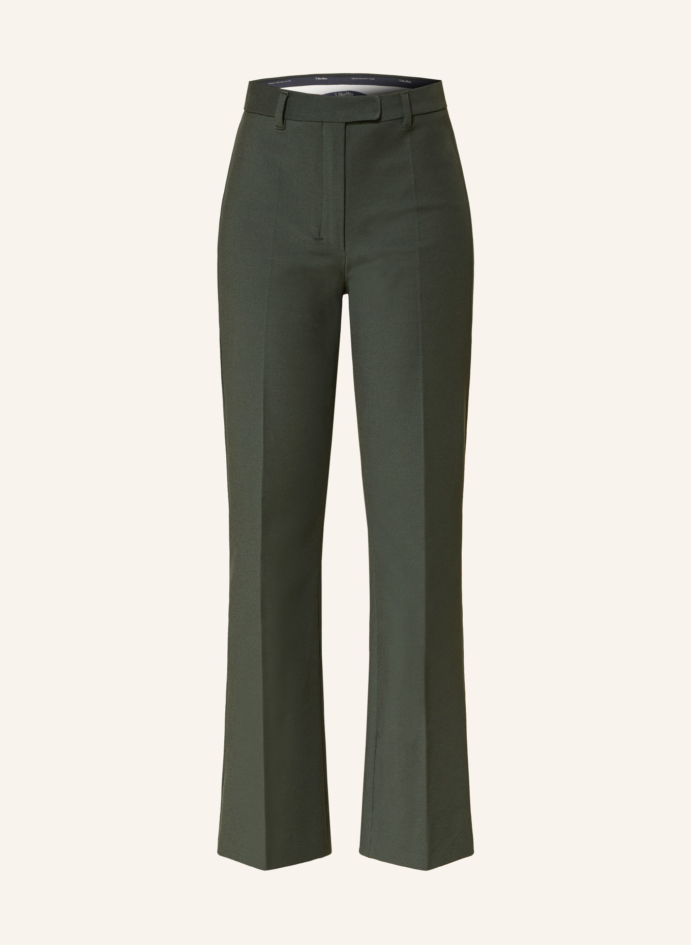 S Max Mara Pants: DARK GREEN