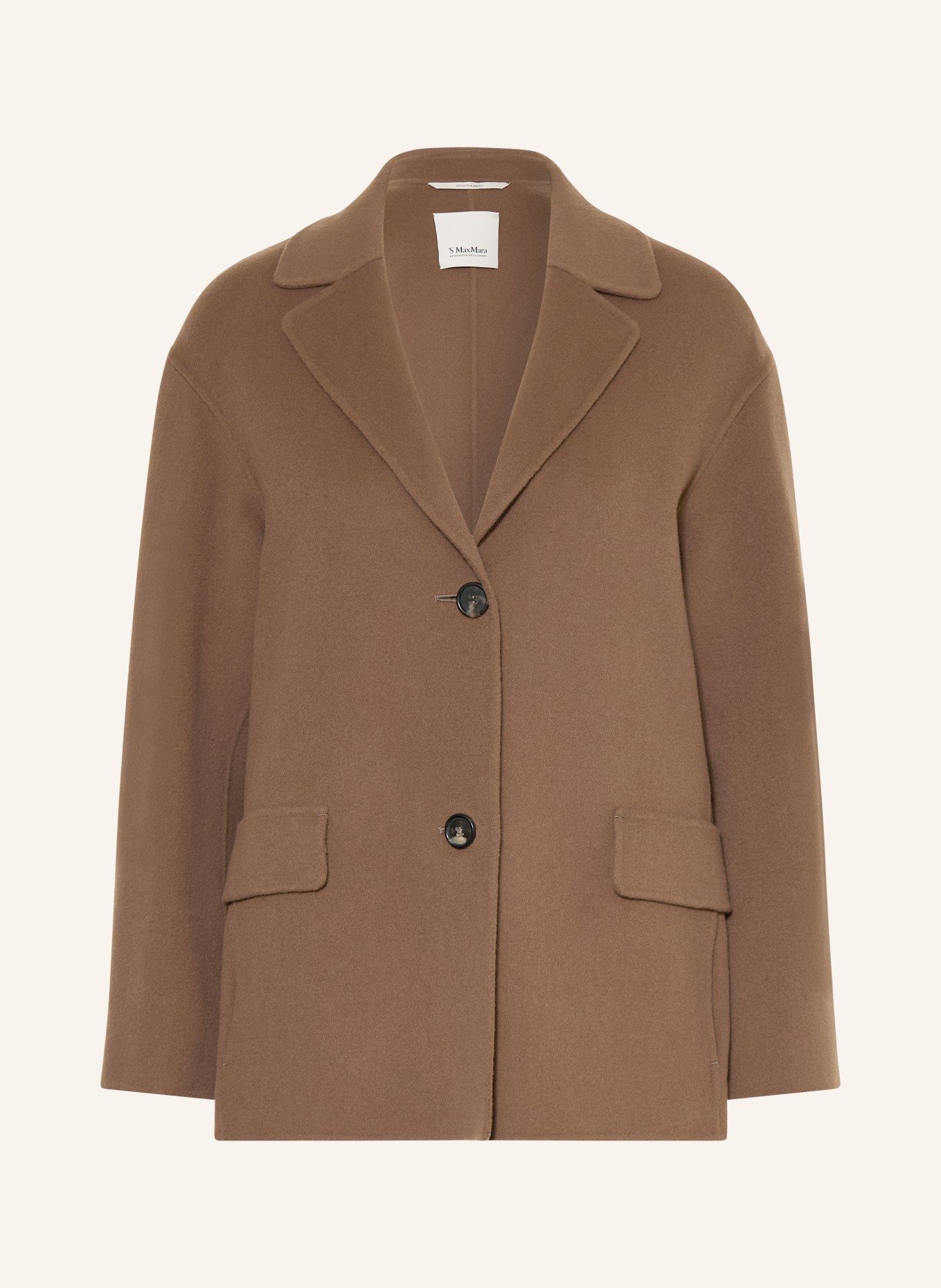 S Max Mara Jacke ELFI: BRAUN