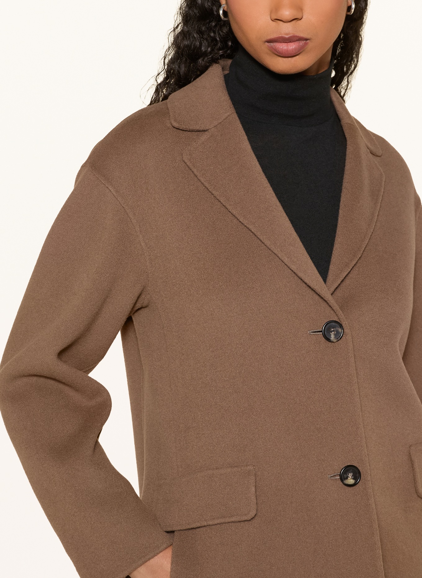 S Max Mara Jacke ELFI: BRAUN