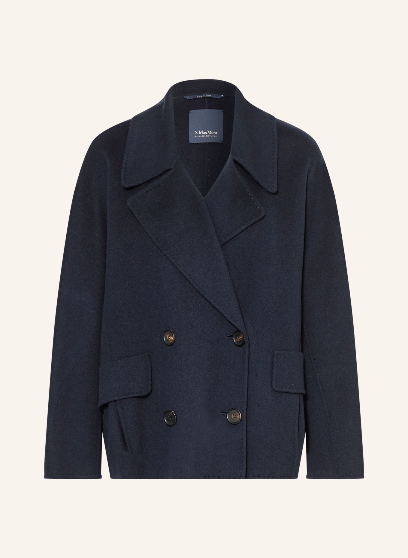 S Max Mara Cabanjacke ADELE: DUNKELBLAU