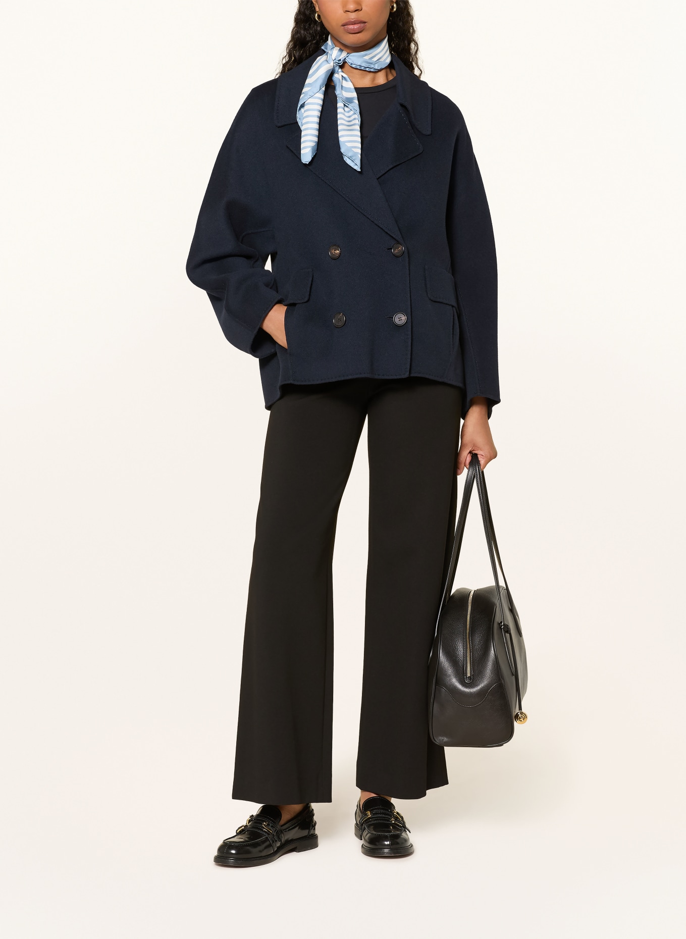 S Max Mara Cabanjacke ADELE: DUNKELBLAU