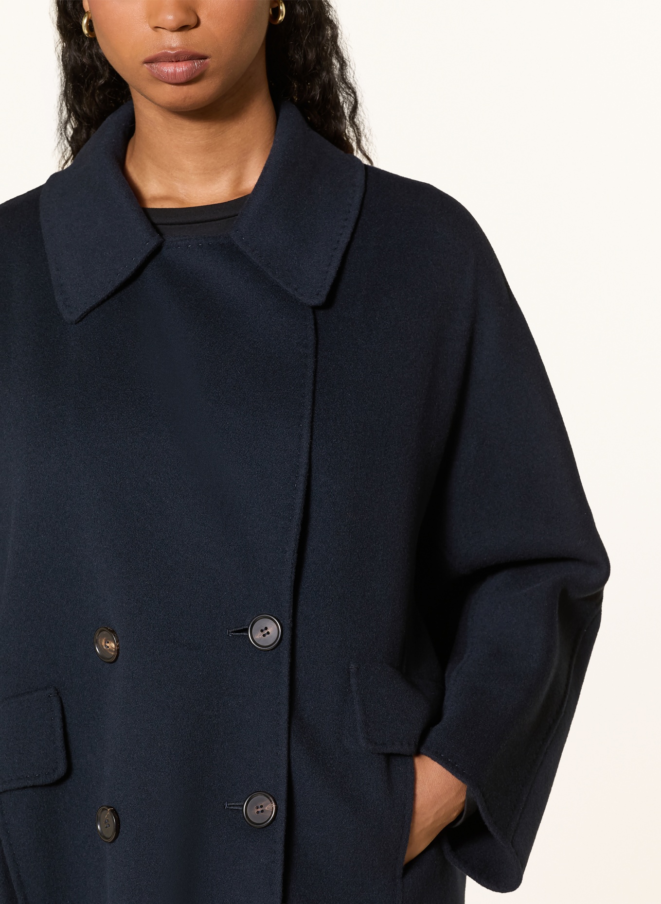 S Max Mara Cabanjacke ADELE: DUNKELBLAU