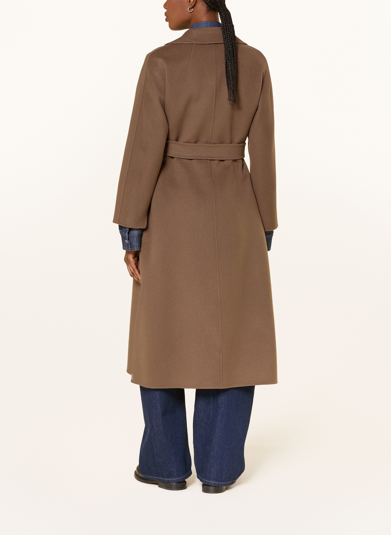 S Max Mara Wollmantel ESTURIA: KHAKI