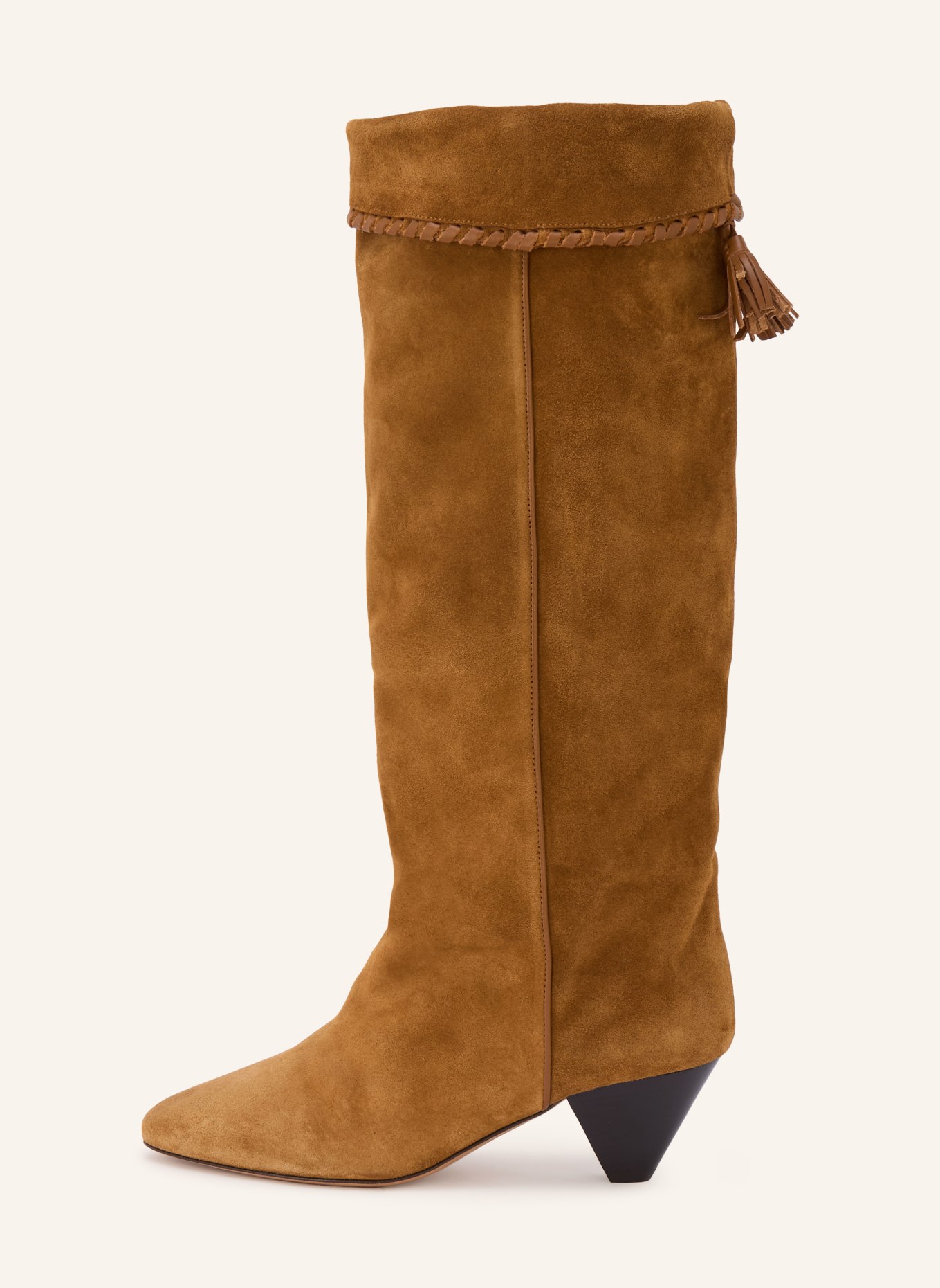 ISABEL MARANT ELITA Boots: COGNAC