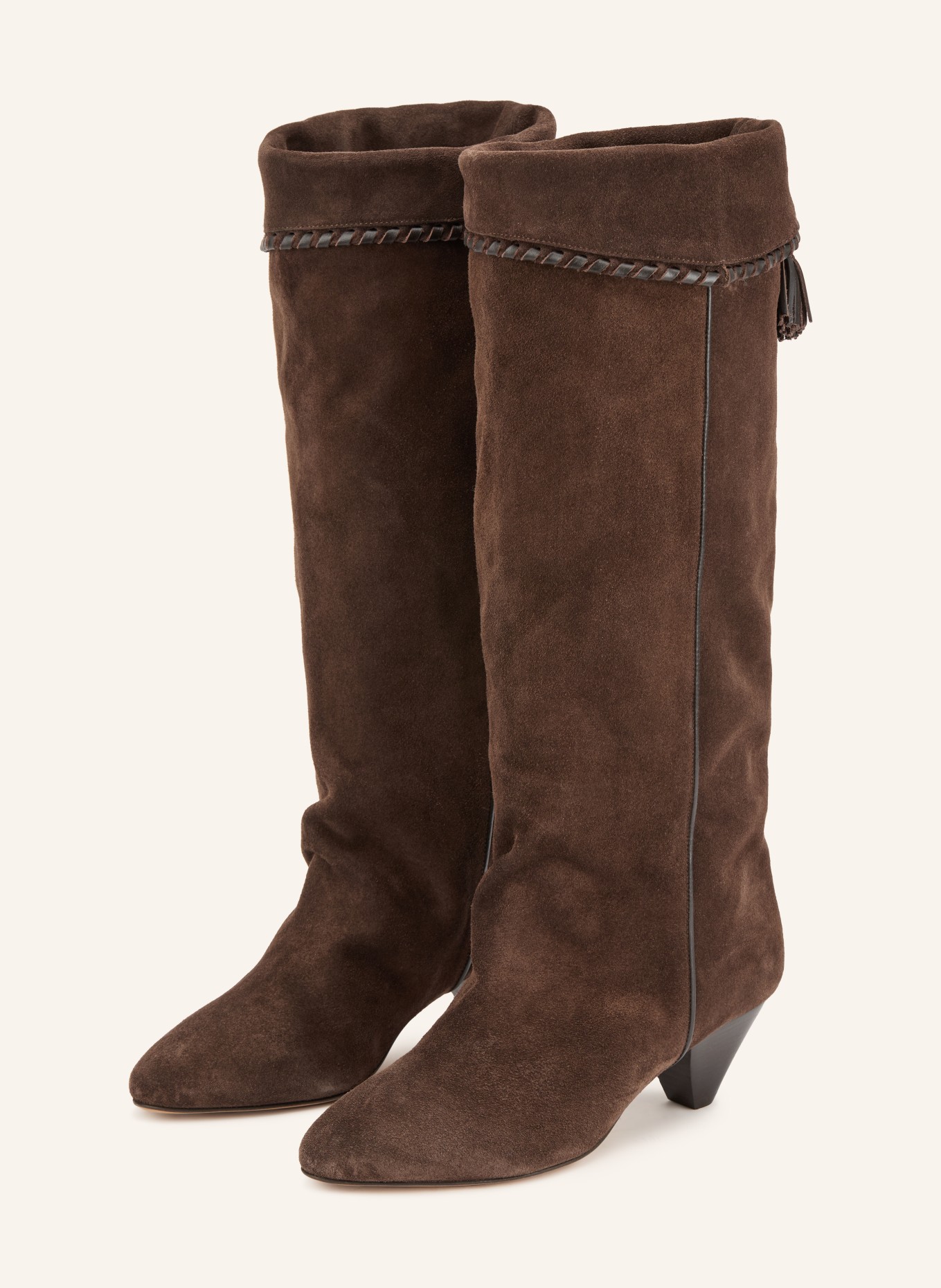 ISABEL MARANT Stiefel ELITA: DUNKELBRAUN