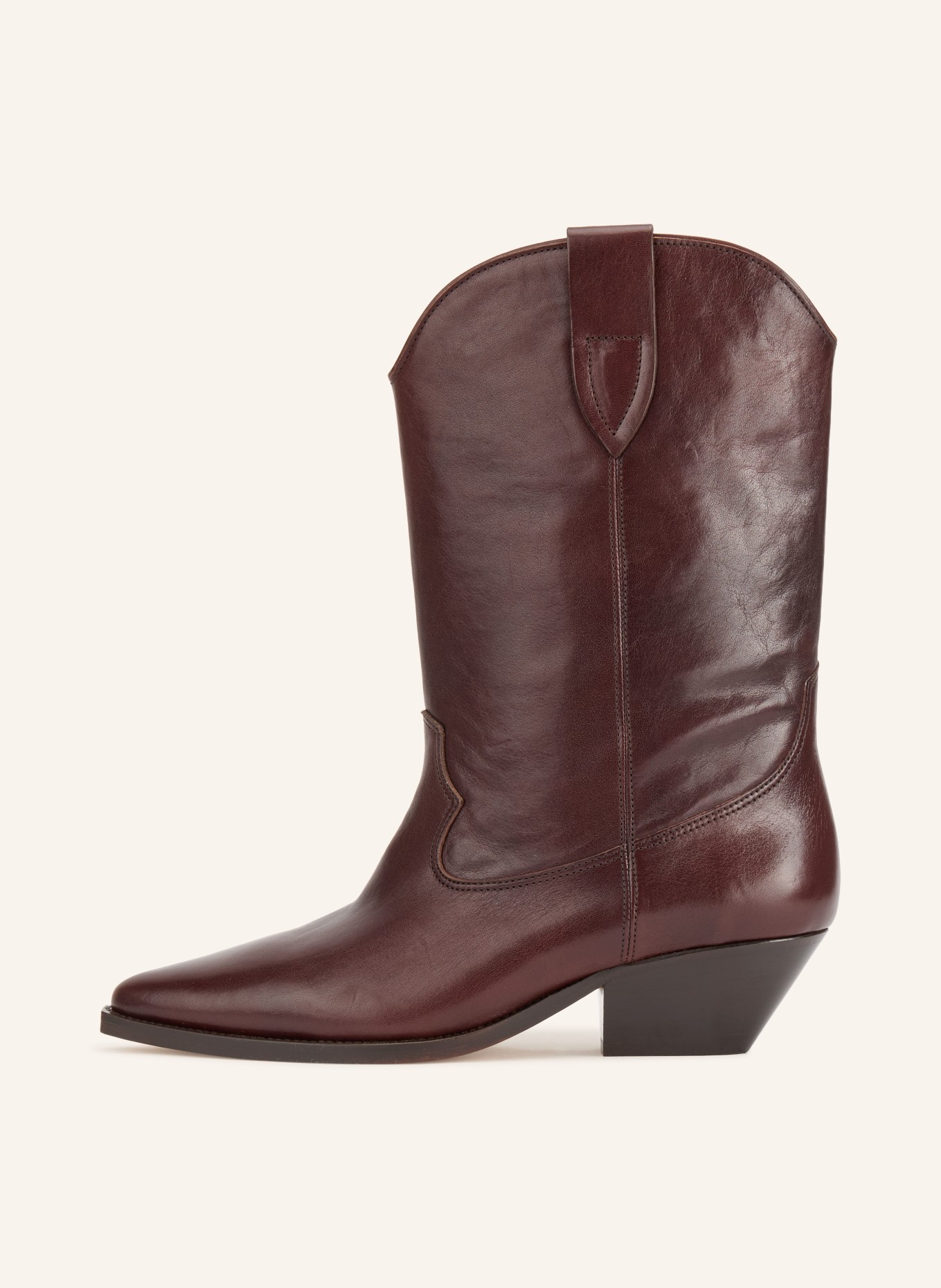 ISABEL MARANT Cowboy Boots DUERTO: DUNKELBRAUN
