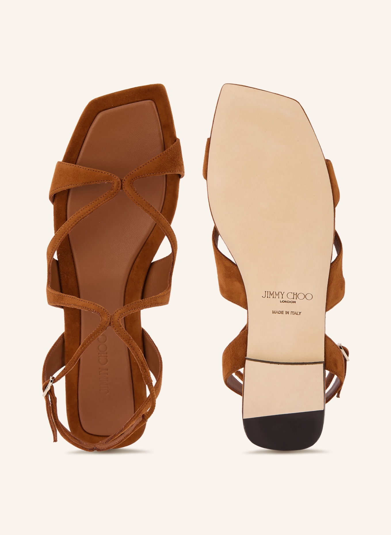 JIMMY CHOO Sandalen AYLA: BRUIN