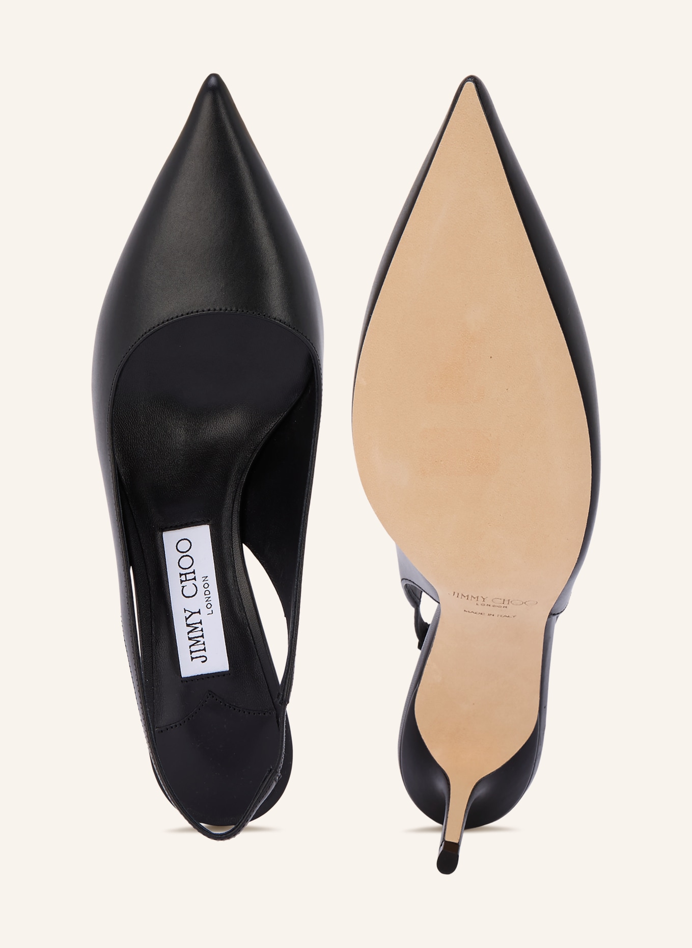 JIMMY CHOO Lodičky LOVE 65: ČERNÁ