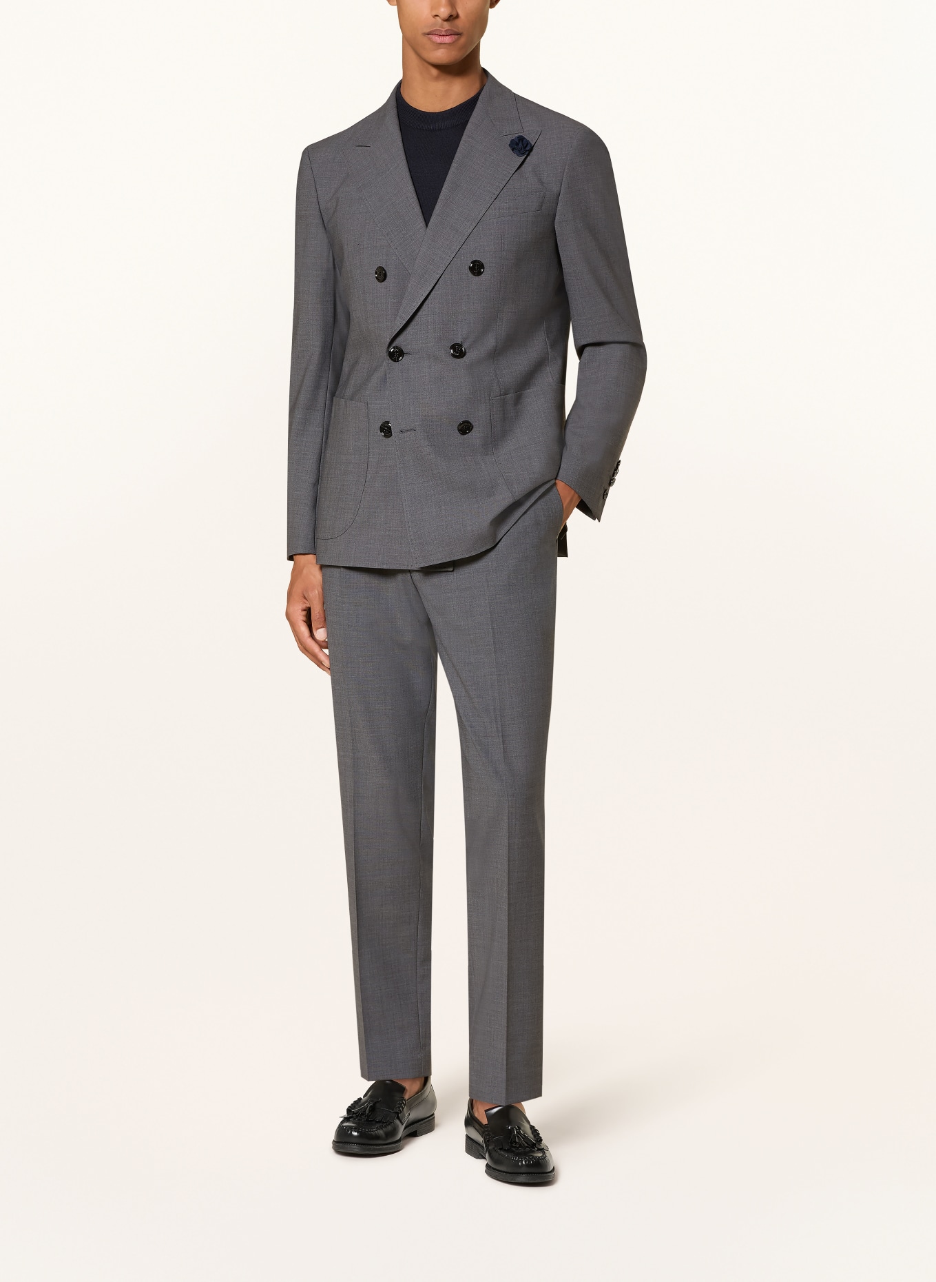 JOOP! Marynarka do garnituru HEAZY Slim Fit: 030 Medium Grey 030