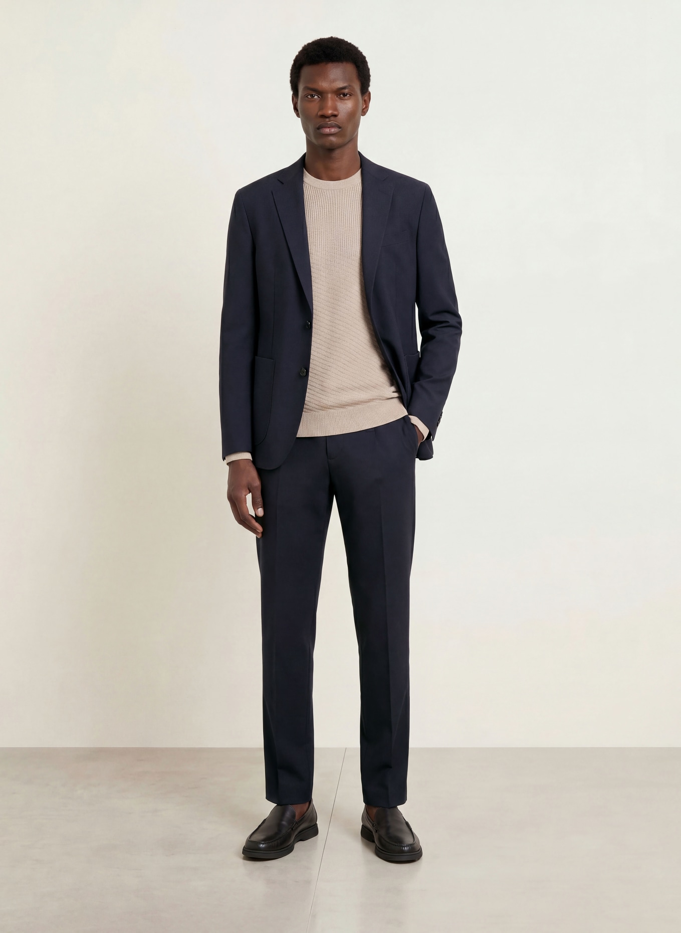 JOOP! Pantalon de costume LEXTER coupe ample: 401 Dark Blue 401