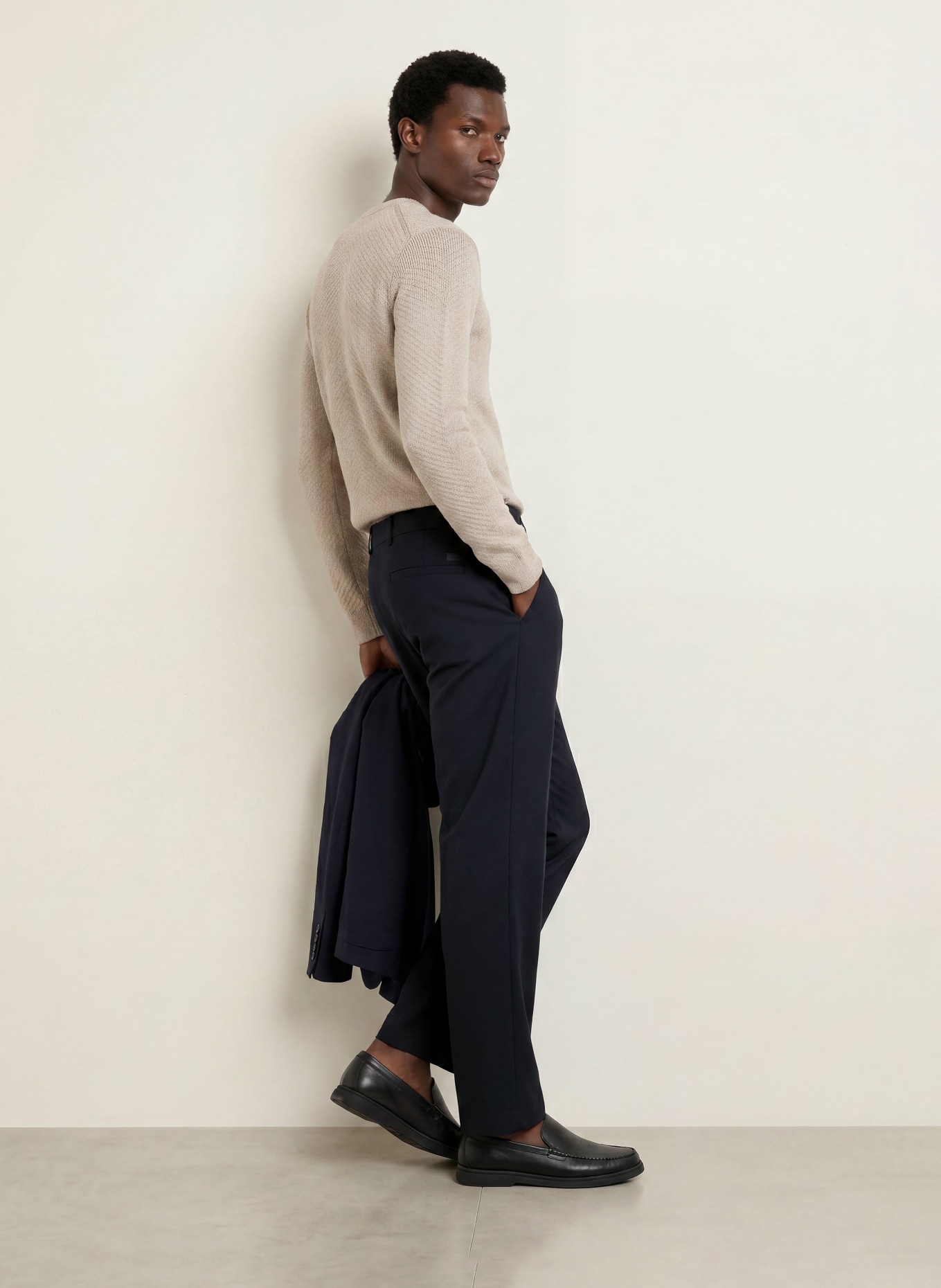 JOOP! Pantalon de costume LEXTER coupe ample: 401 Dark Blue 401