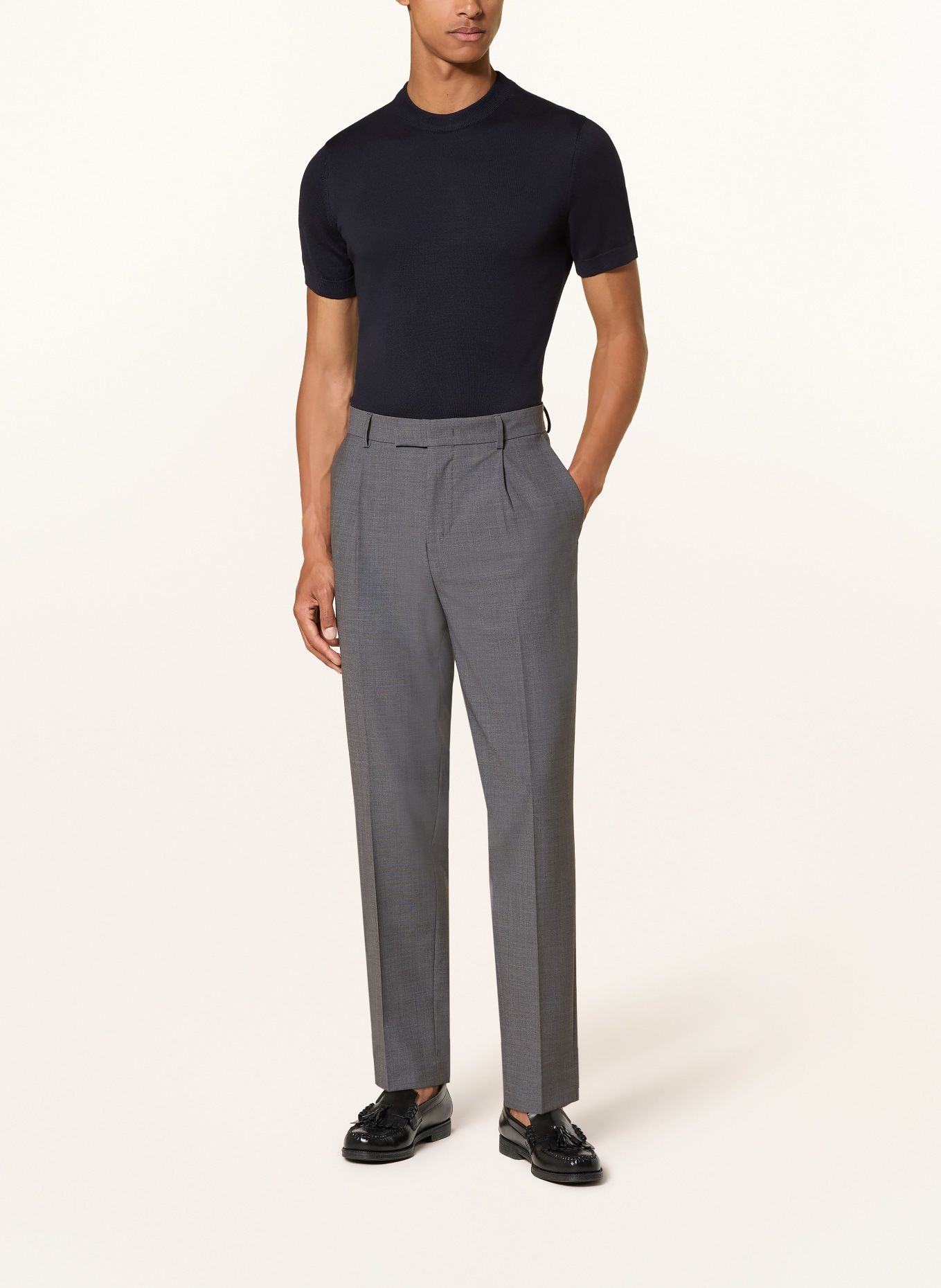 JOOP! Anzughose RENNET Regular Fit: 030 Medium Grey 030