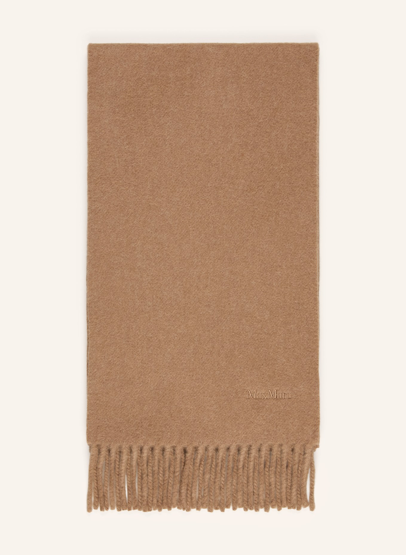 Max Mara FRAGORE Scarf: CAMEL