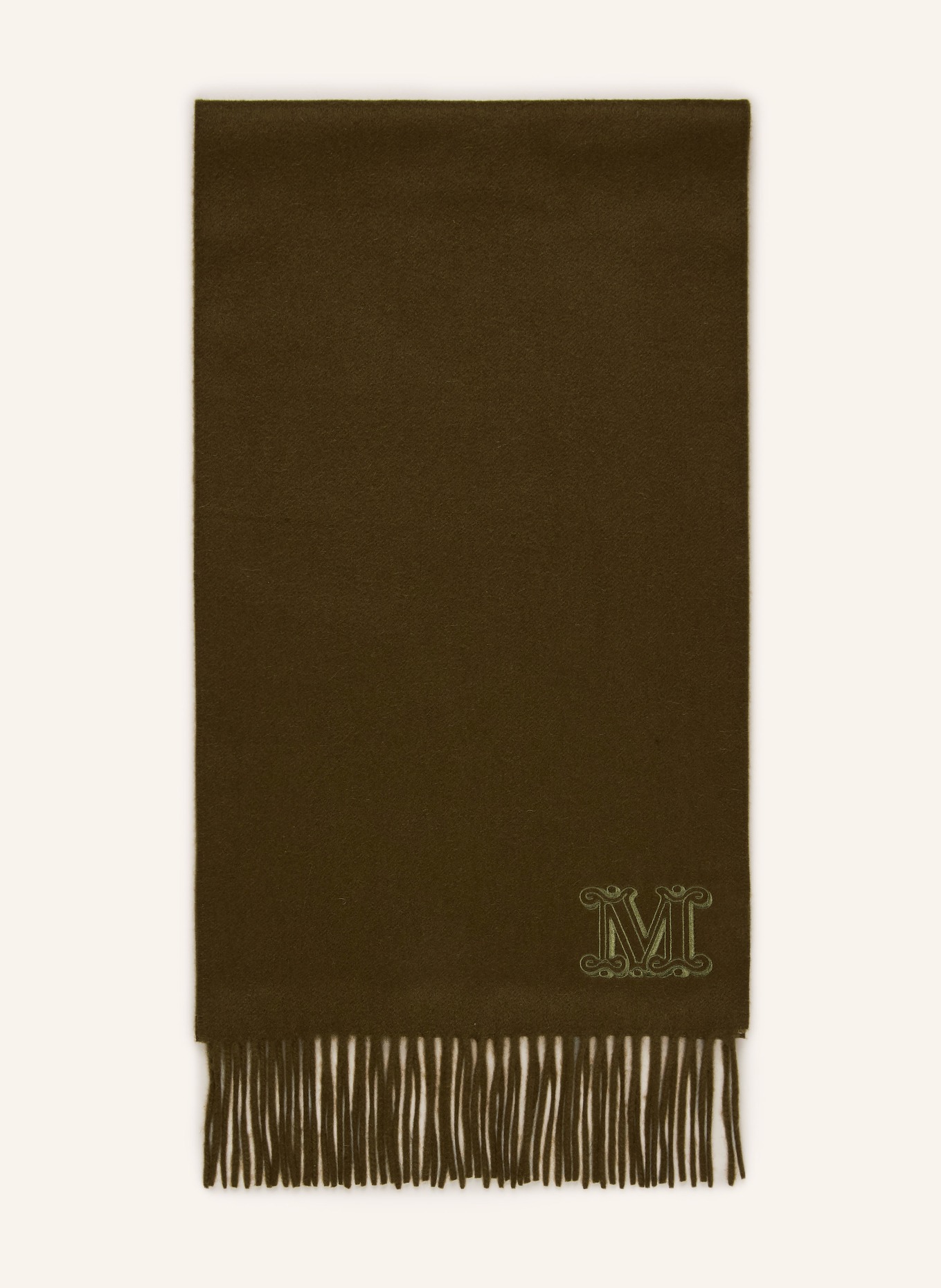 Max Mara Kashmirhalsduk DALIA: KHAKI