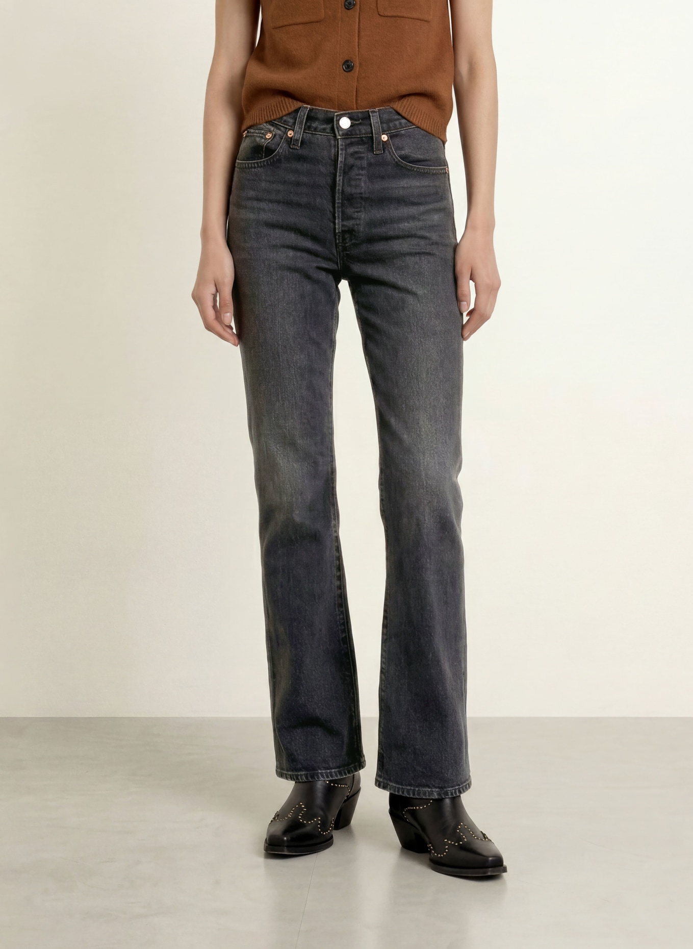 Levi's® Bootcut Jeans WEDGIE: 10 Blacks
