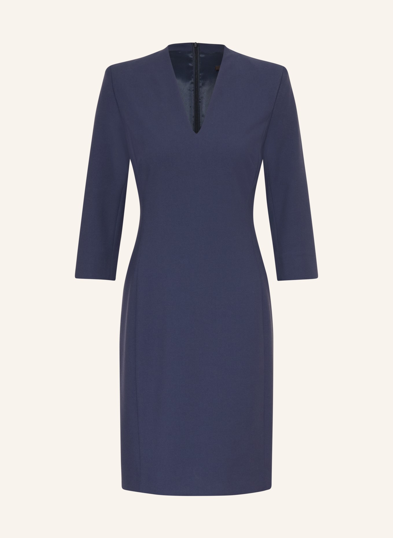 windsor. Etuikleid mit 3/4-Arm: DUNKELBLAU