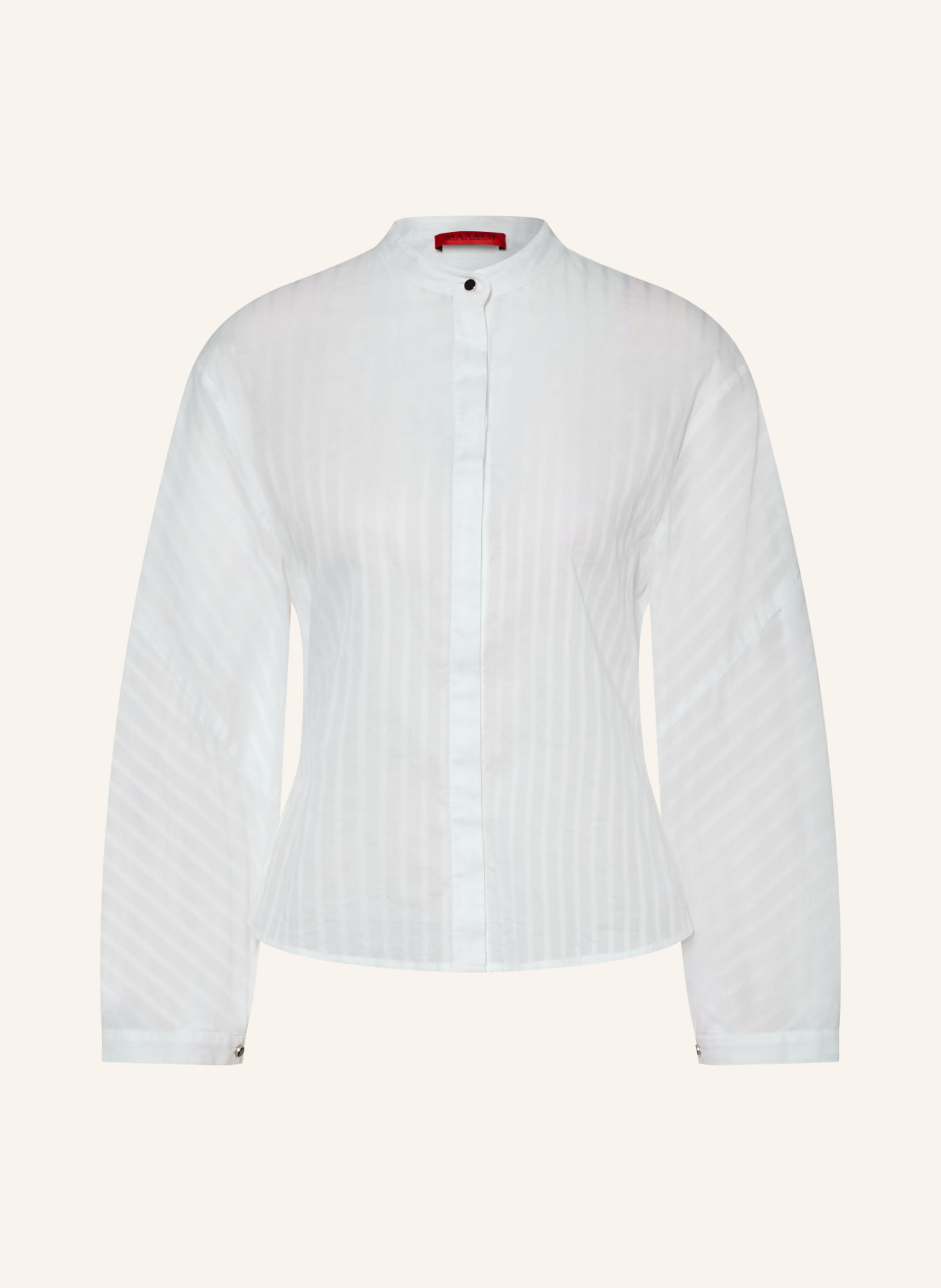 MAX & Co. Bluse MARTORA: WEISS