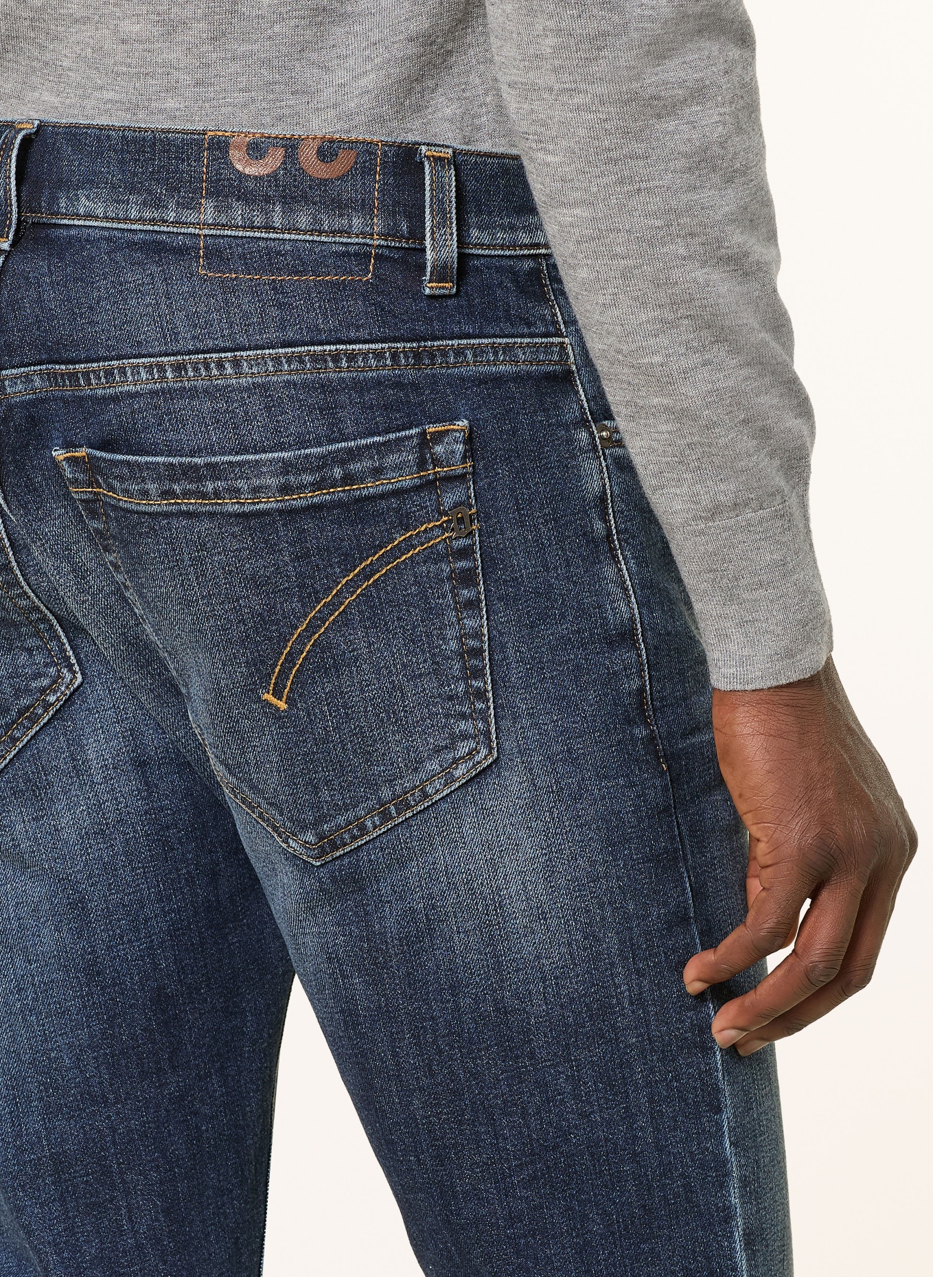 Dondup Jeans GEORGE Skinny Fit: 800 BLUE
