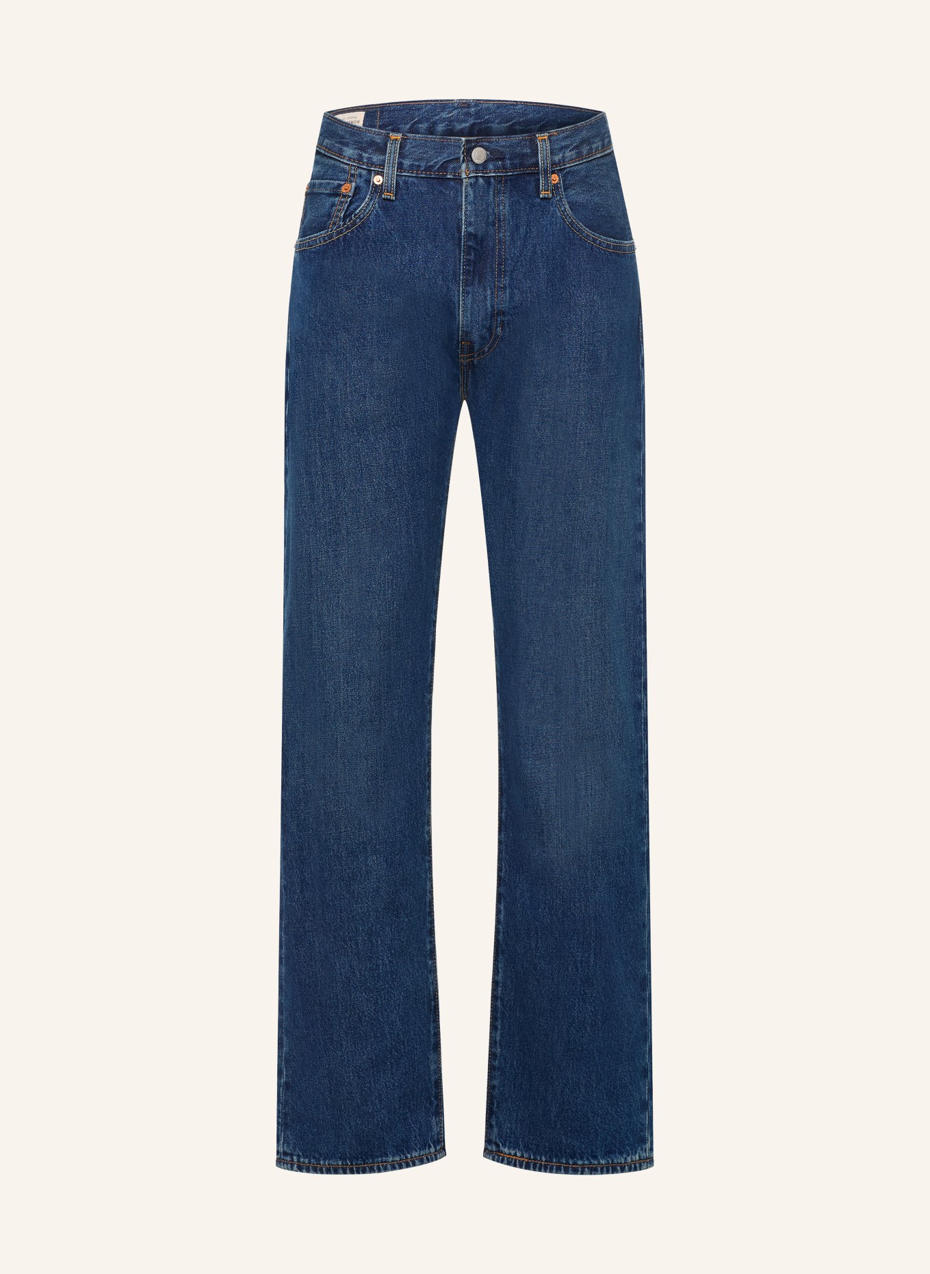 Levi's® Jeans 555 Relaxed Straight Fit: 35 Dark Indigo - Worn In