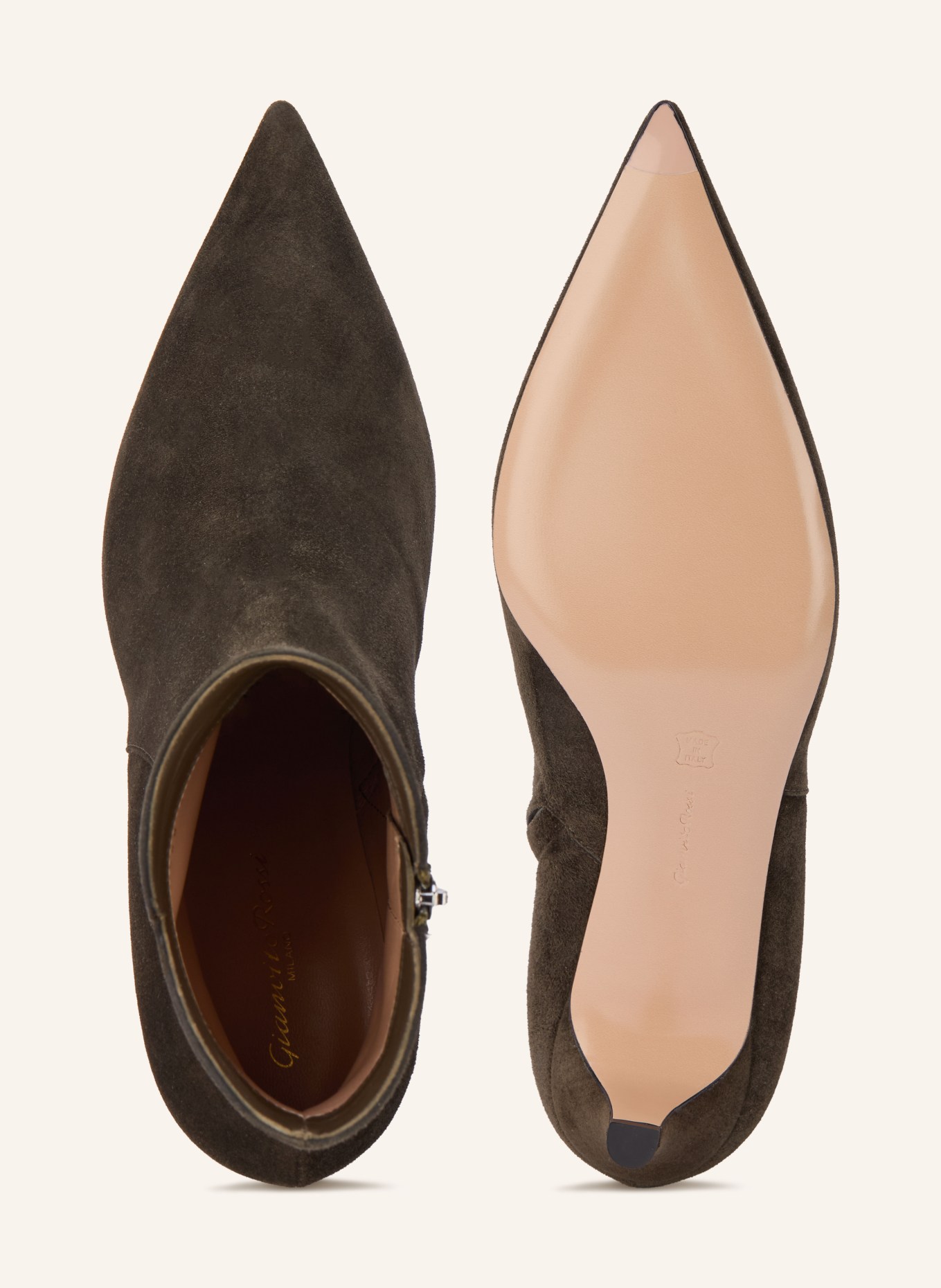 Gianvito Rossi Ghete LEVY: KAKI
