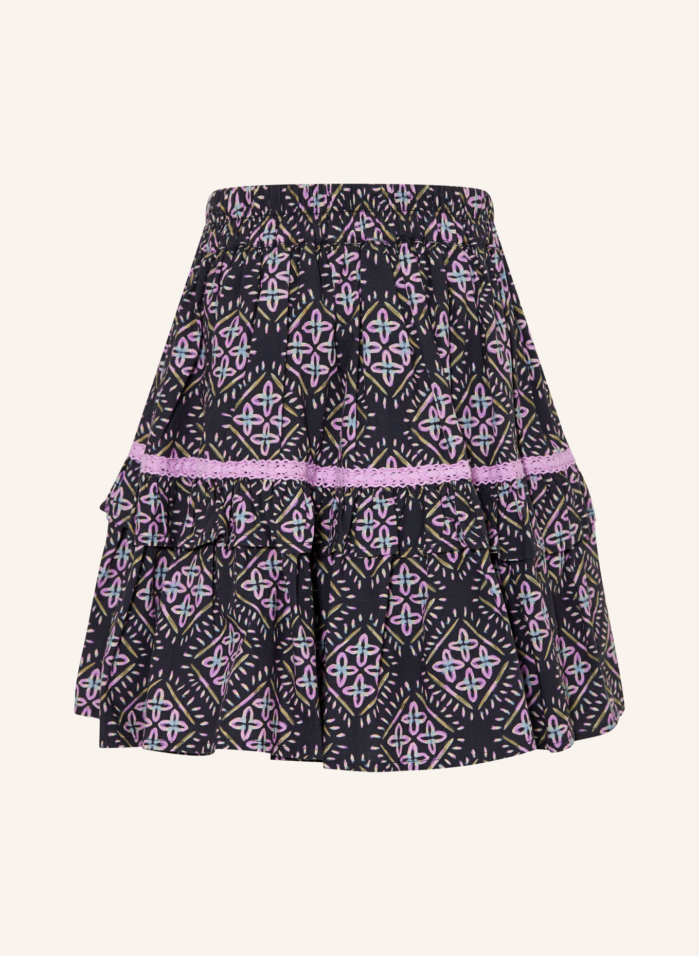 SCOTCH & SODA Sukně: TMAVĚ MODRÁ / SVĚTLE FIALOVÁ / TMAVĚ MODRÁ