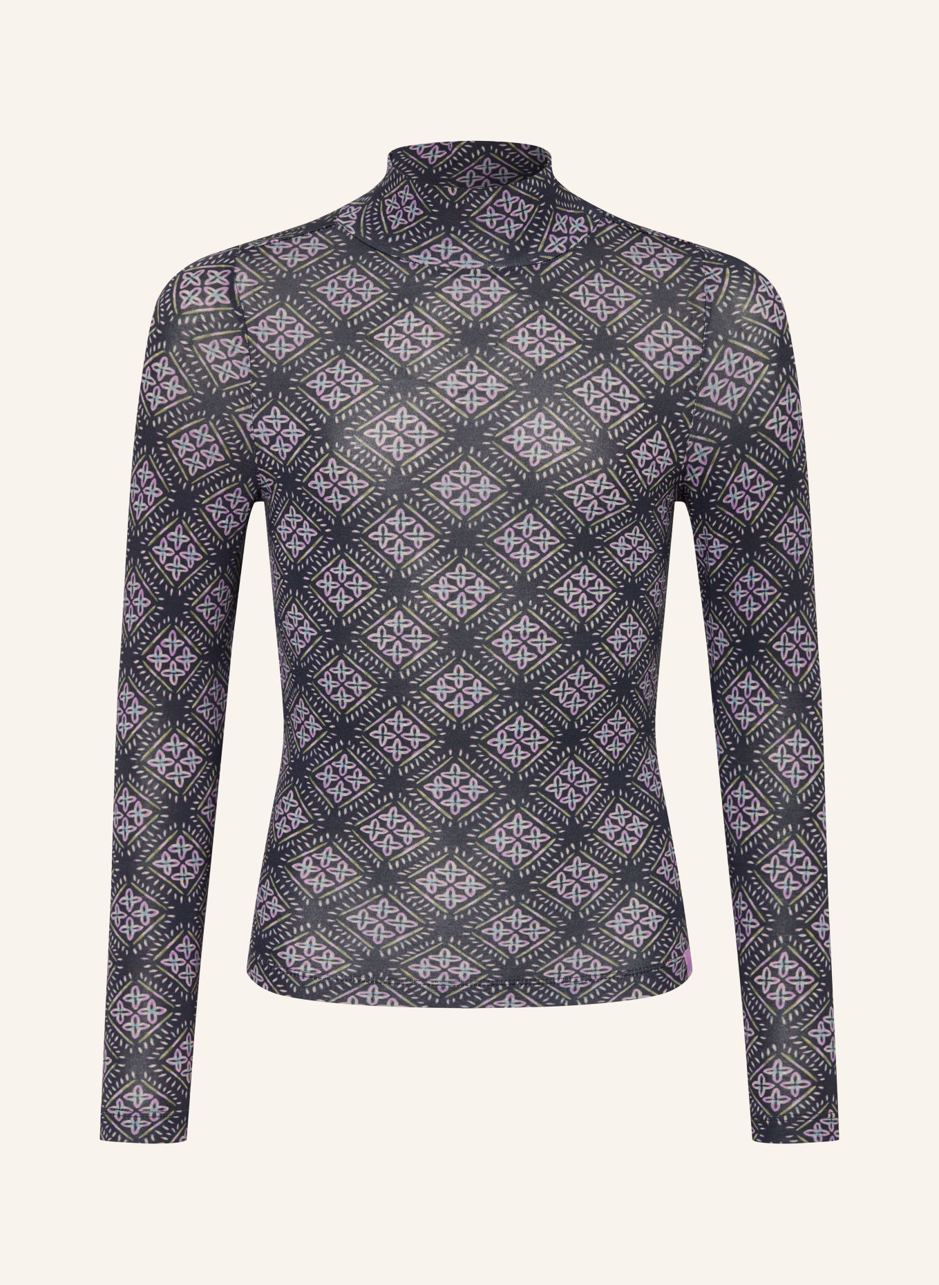 SCOTCH & SODA T-shirt à manches longues: BLEU FONCÉ / LILAS CLAIR / BLEU CLAIR