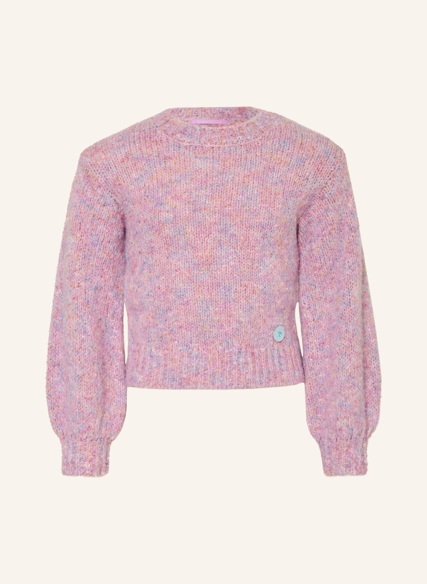 SCOTCH & SODA Pull en fil pailleté: LILAS CLAIR / VIEUX ROSE / BLEU CLAIR